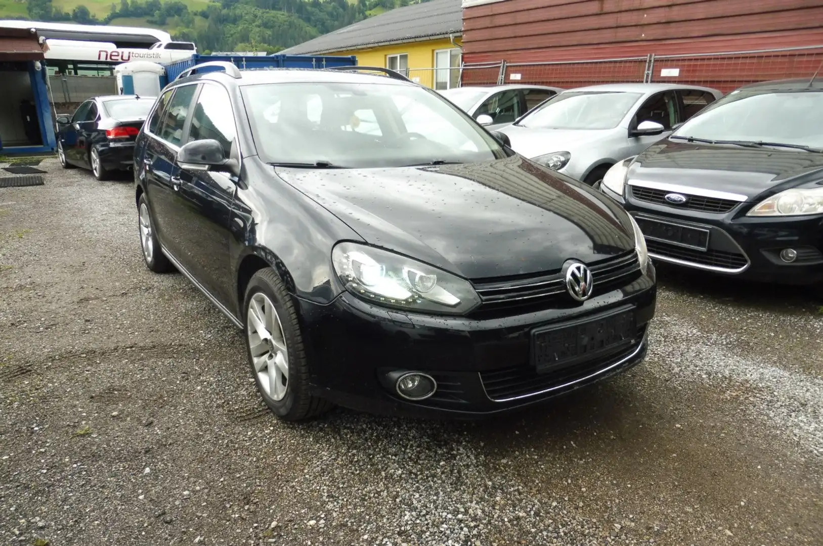 Volkswagen Golf VI Variant Comfortline 4Motion-Xenon Zwart - 2