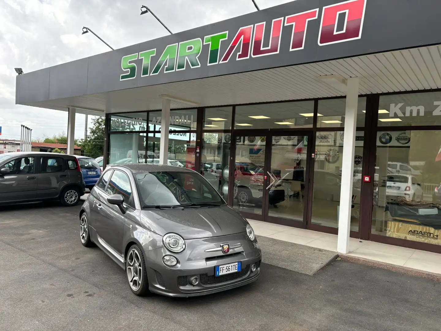 Abarth 595 1.4 Turbo T-Jet 160 CV Turismo Gris - 2