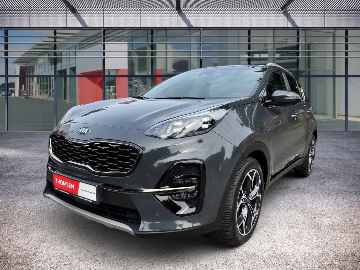 Kia Sportage 1.6 T-GDI GT Line GT-Line DSG+ACC+AUT Grau - 2