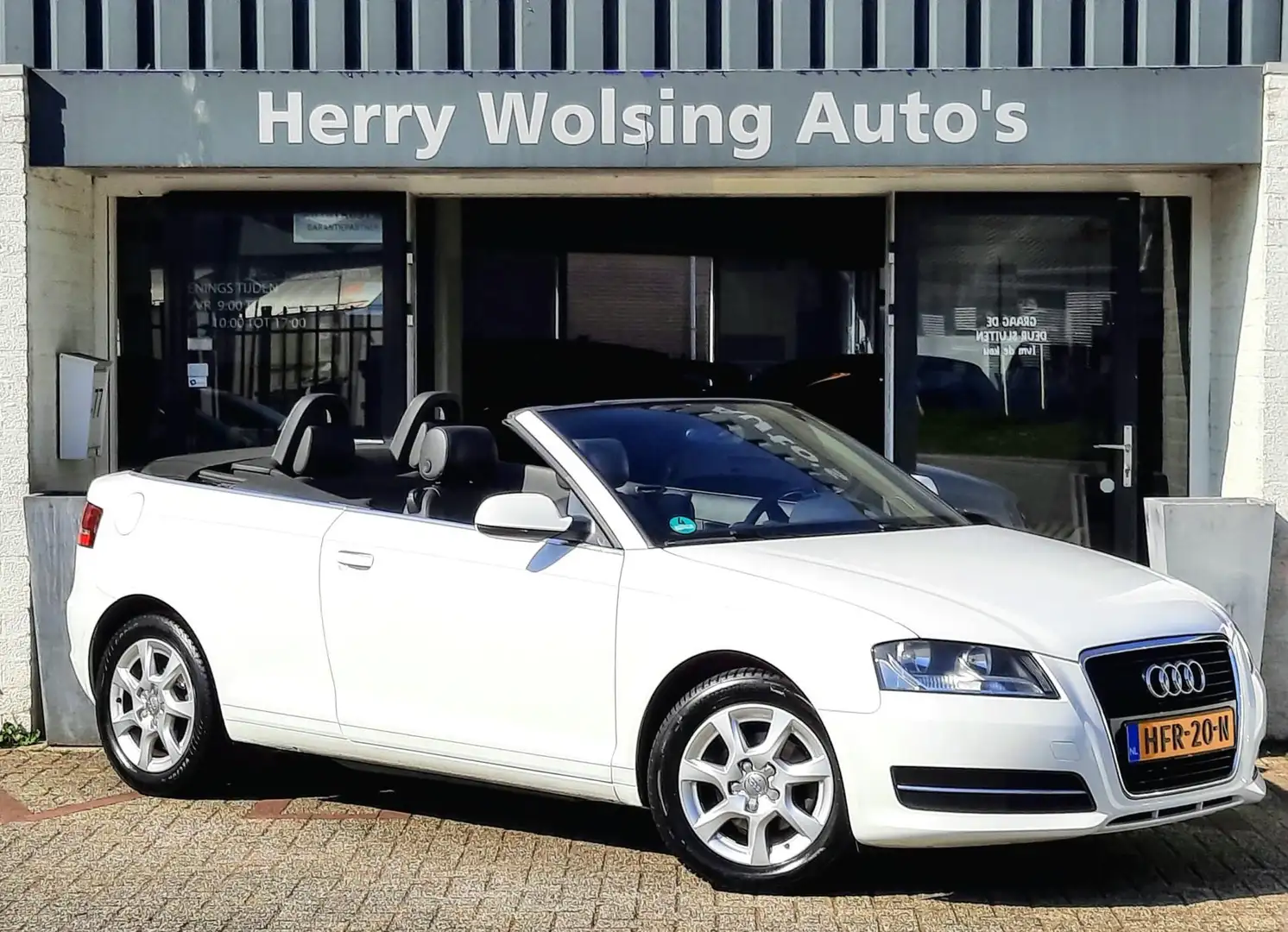Audi A3 Cabriolet 1.2 TFSI Leder Airco Pdc Blanc - 1