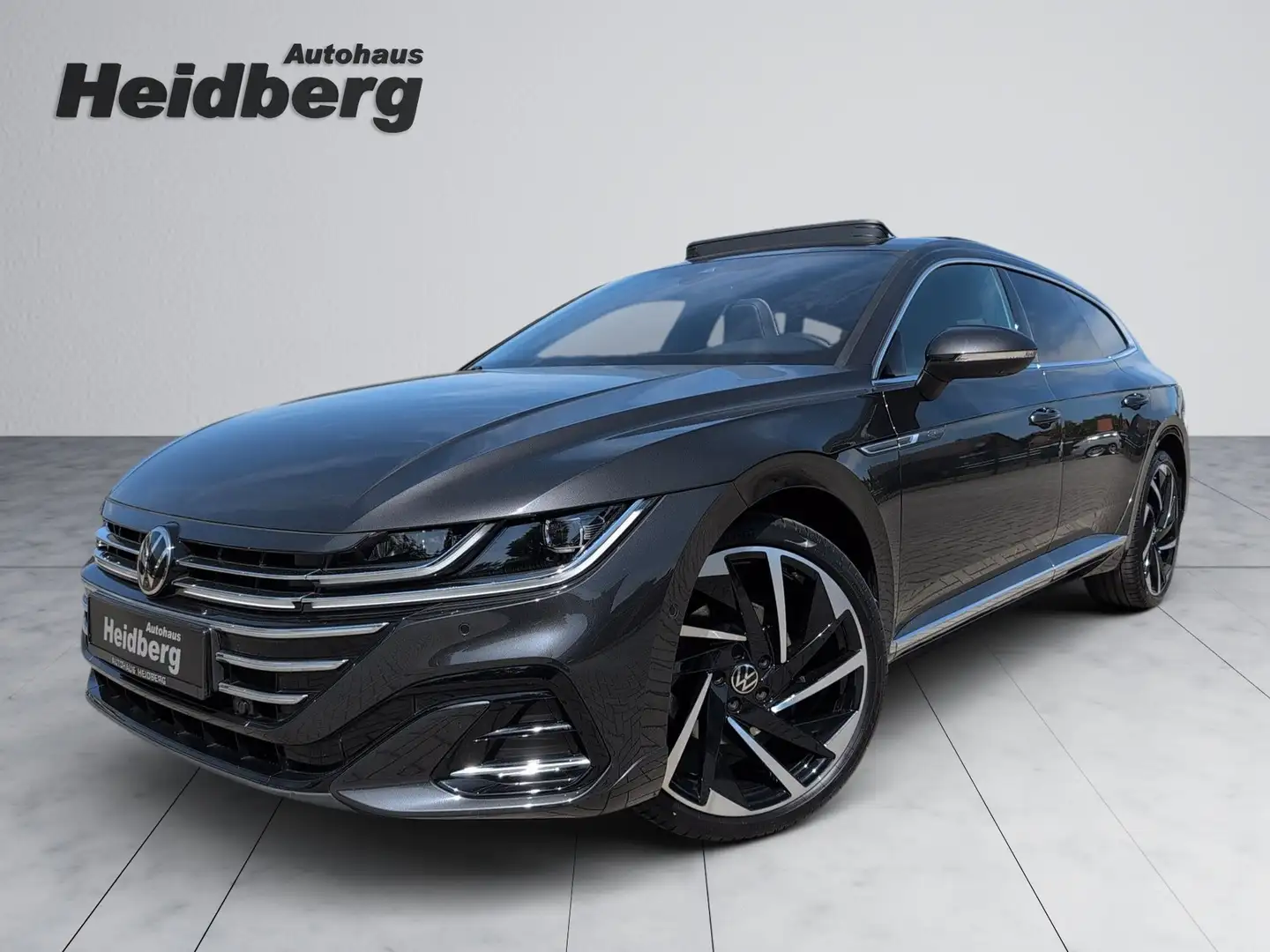 Volkswagen Arteon Shooting Brake R-LINE AHK NAPPA IQ-Matrix PANO Grigio - 1