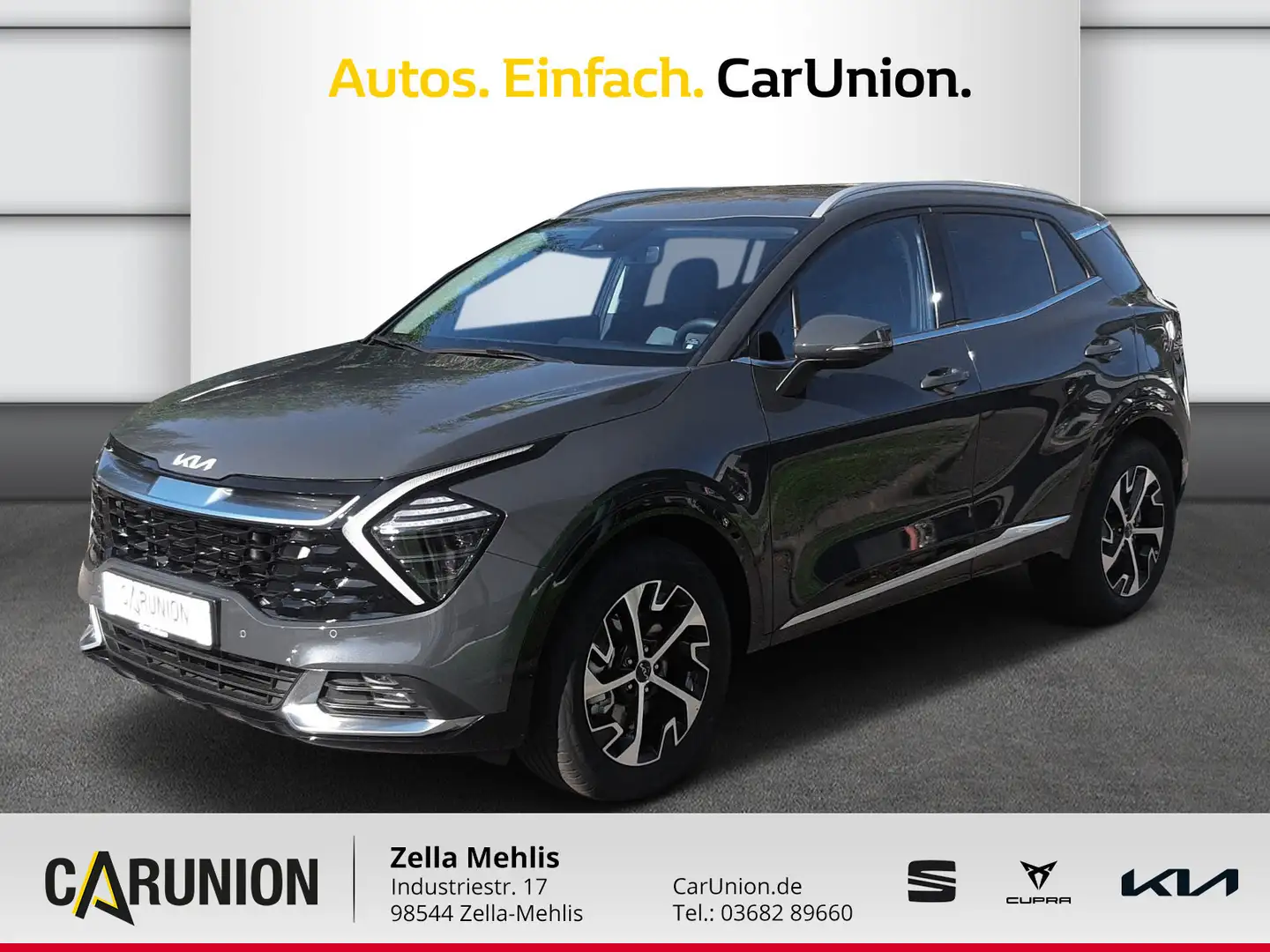 Kia Sportage 1.6T 48V DCT SPIRIT *LED*KAMERA*NAVI* Grigio - 1