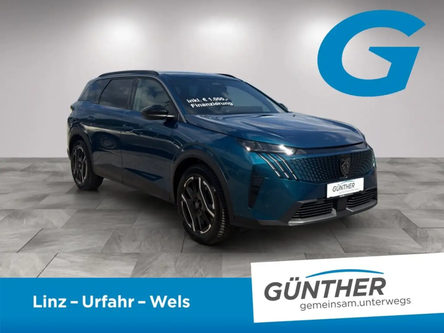 Peugeot 5008 E-5008 ALLURE Elektromotor 210 - Batterie 73 kWh Blau - 2
