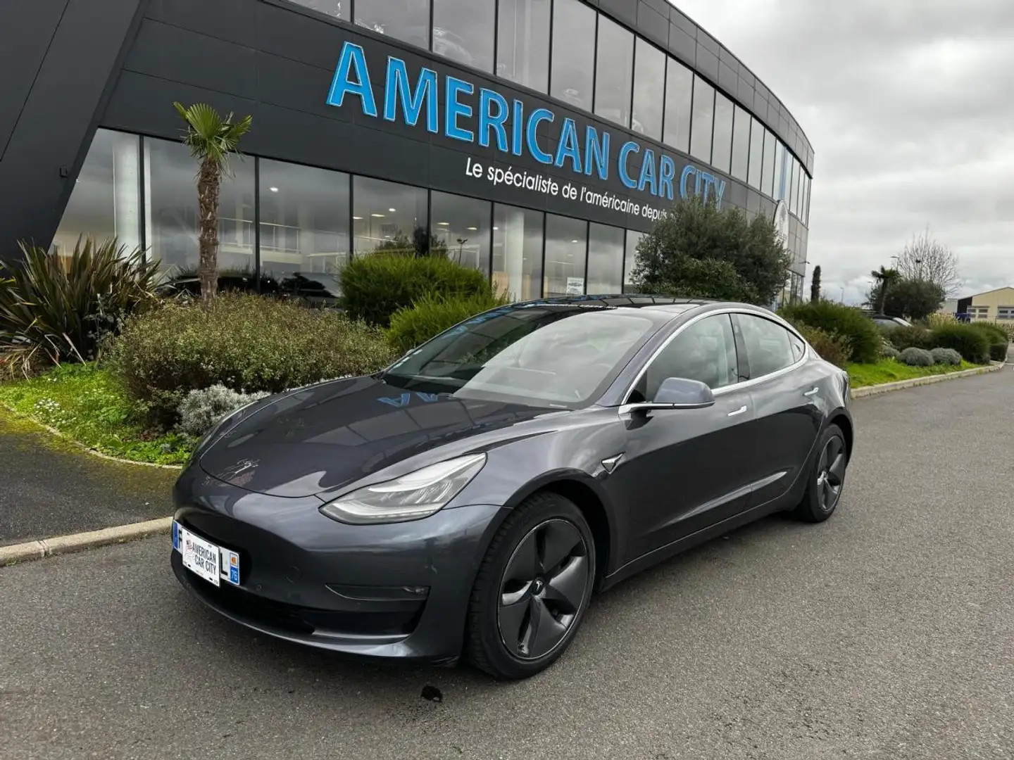 Tesla Model 3 Long Range Dual Motor AWD FULL AUTONOME Gris - 1