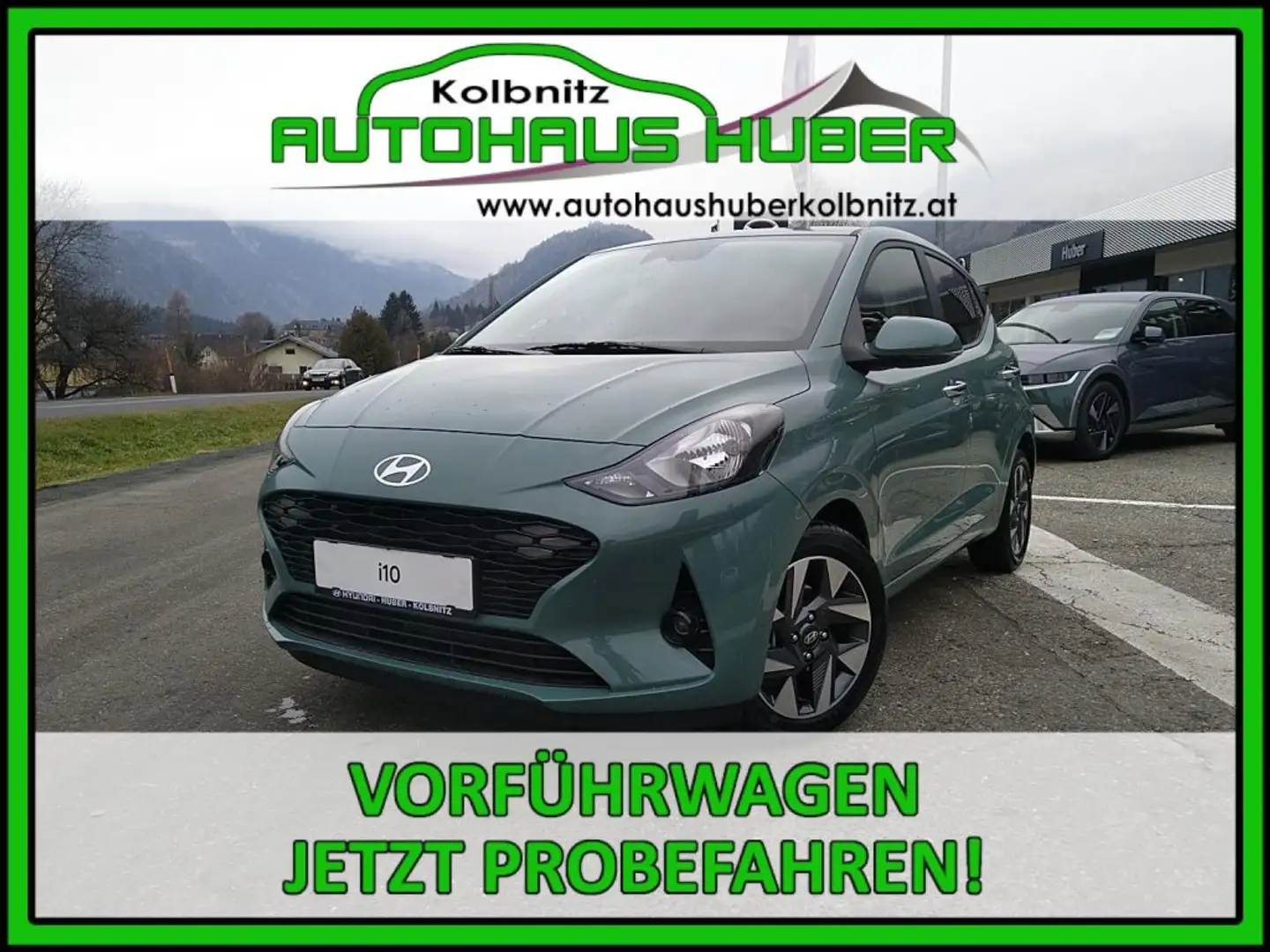 Hyundai i10 GO Plus 1,0 MT KOMFORTP Grün - 1