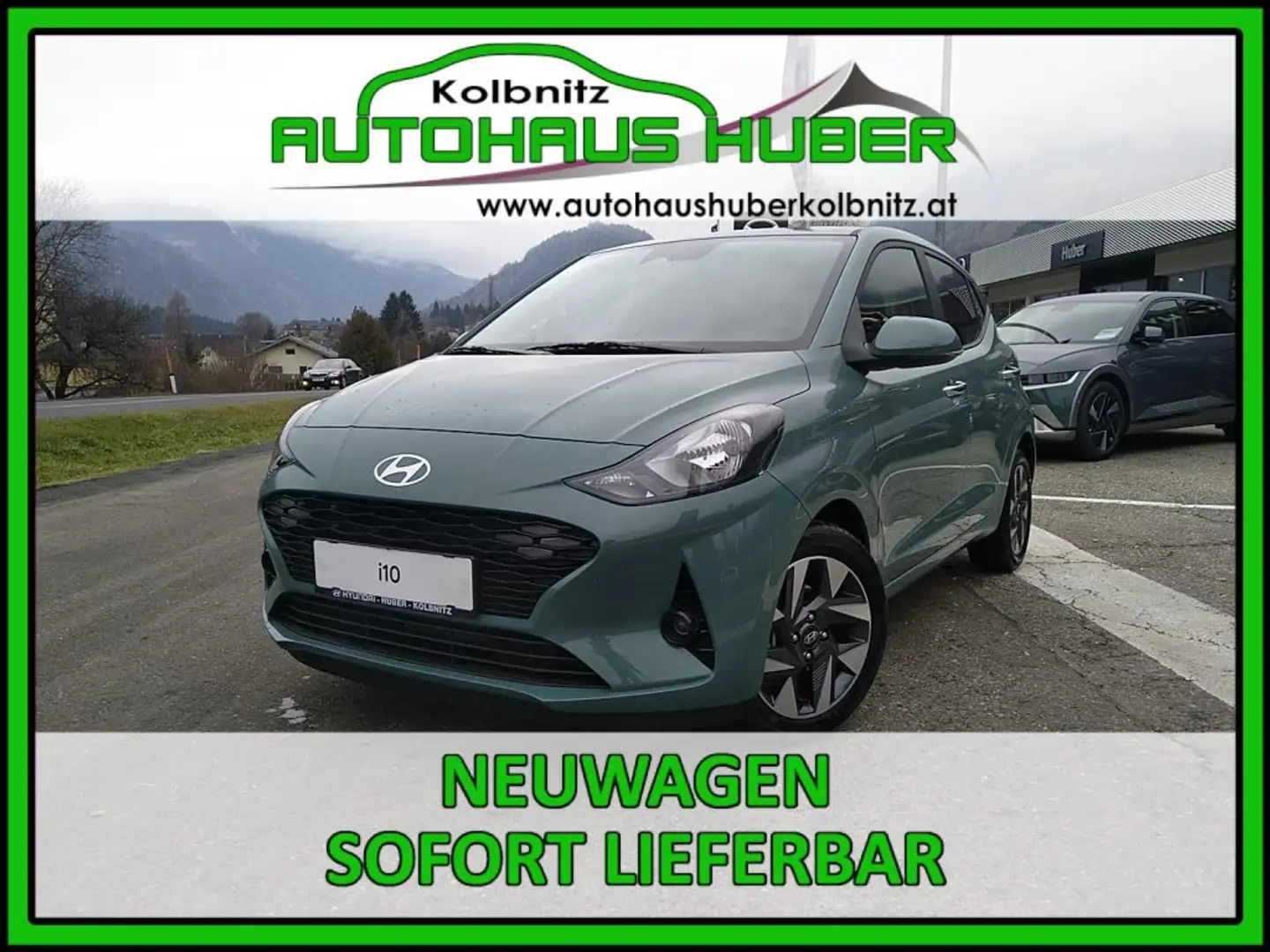 Hyundai i10 GO Plus 1,0 MT KOMFORTP Grün - 1