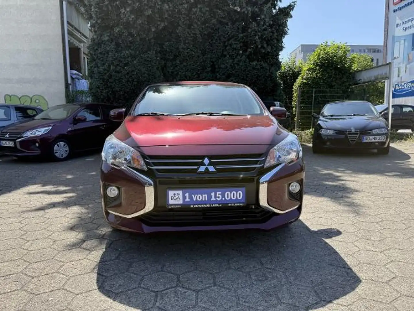 Mitsubishi Space Star Select 1.2 / M/T ALU. GJR. PDC Seitenschutzleisten Rot - 2