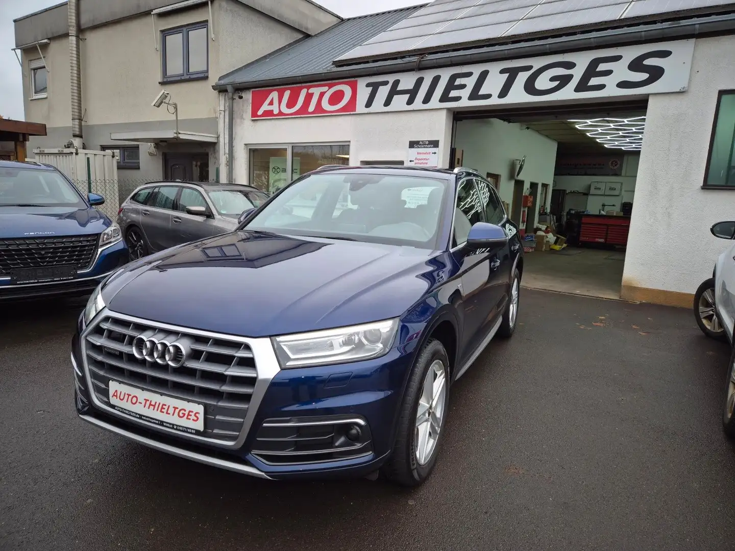 Audi Q5 Quattro S - Line sport Azul - 1