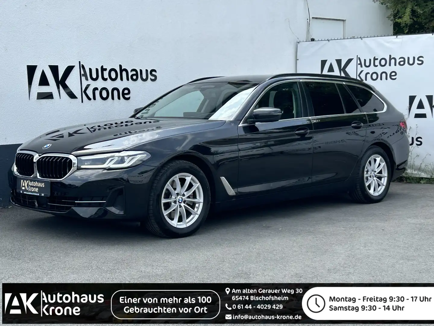 BMW 520 d Mild Hybrid xDrive* HEAD-UP*LIVE COCKPIT* LED*SP Schwarz - 1