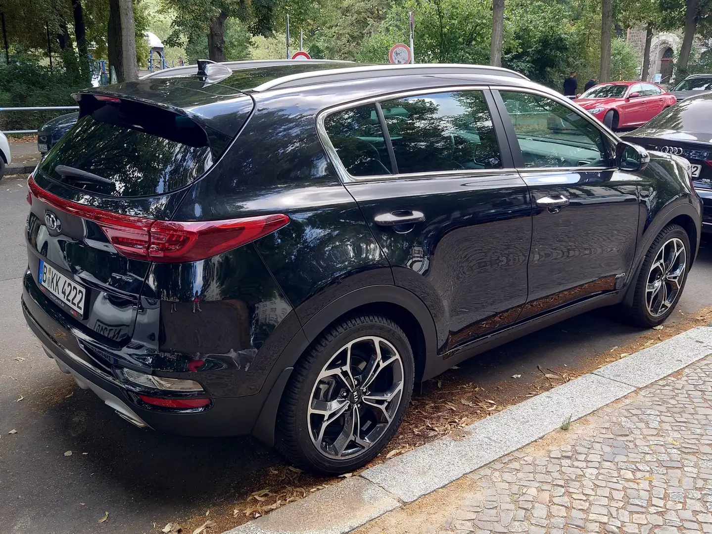 Kia Sportage GT Line 4WD Allrad Automatic neuwertig erst 17 TKM Zwart - 2