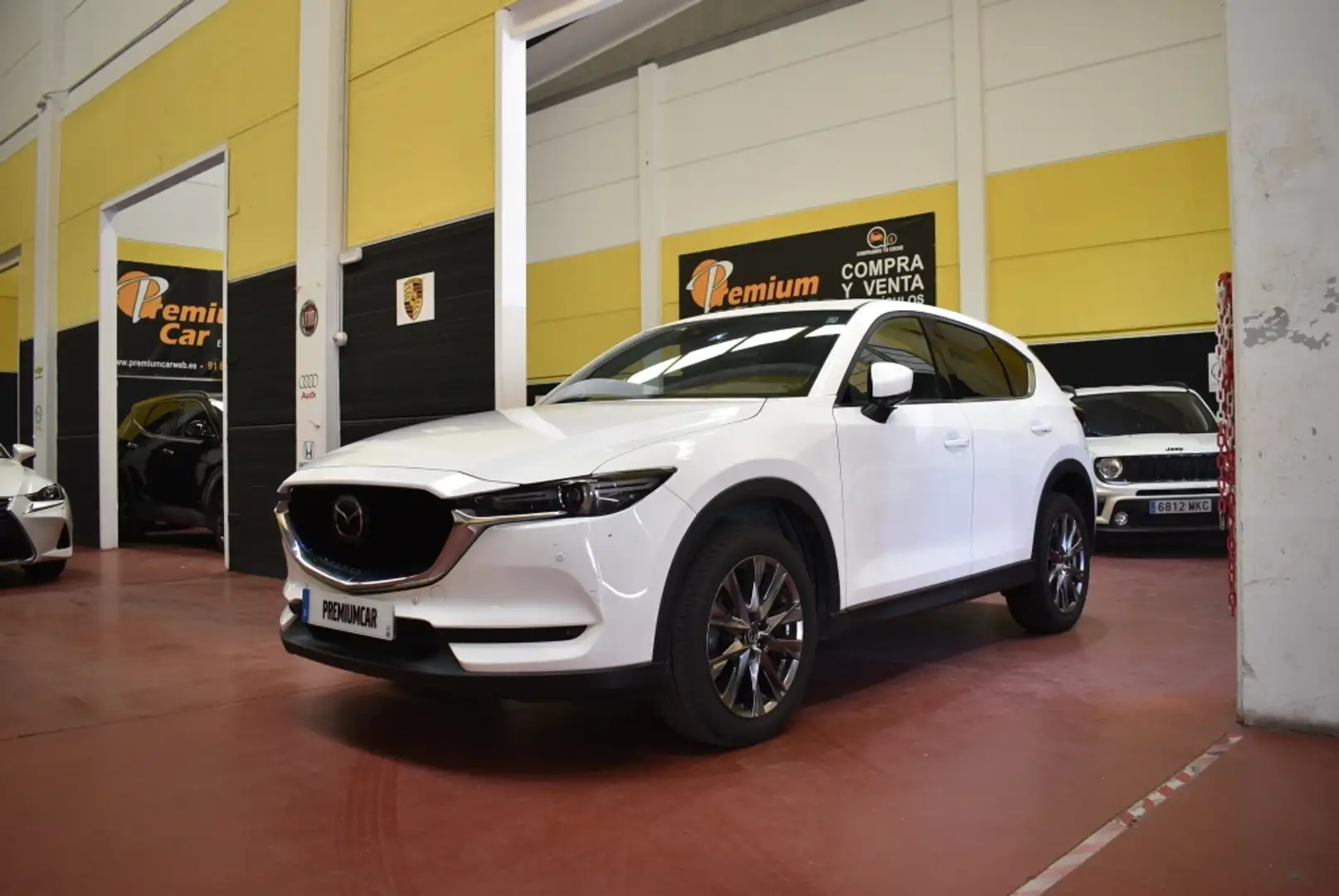Mazda CX-5 2.2 Skyactiv-D Signature Sky AWD 135kW Blanc - 1