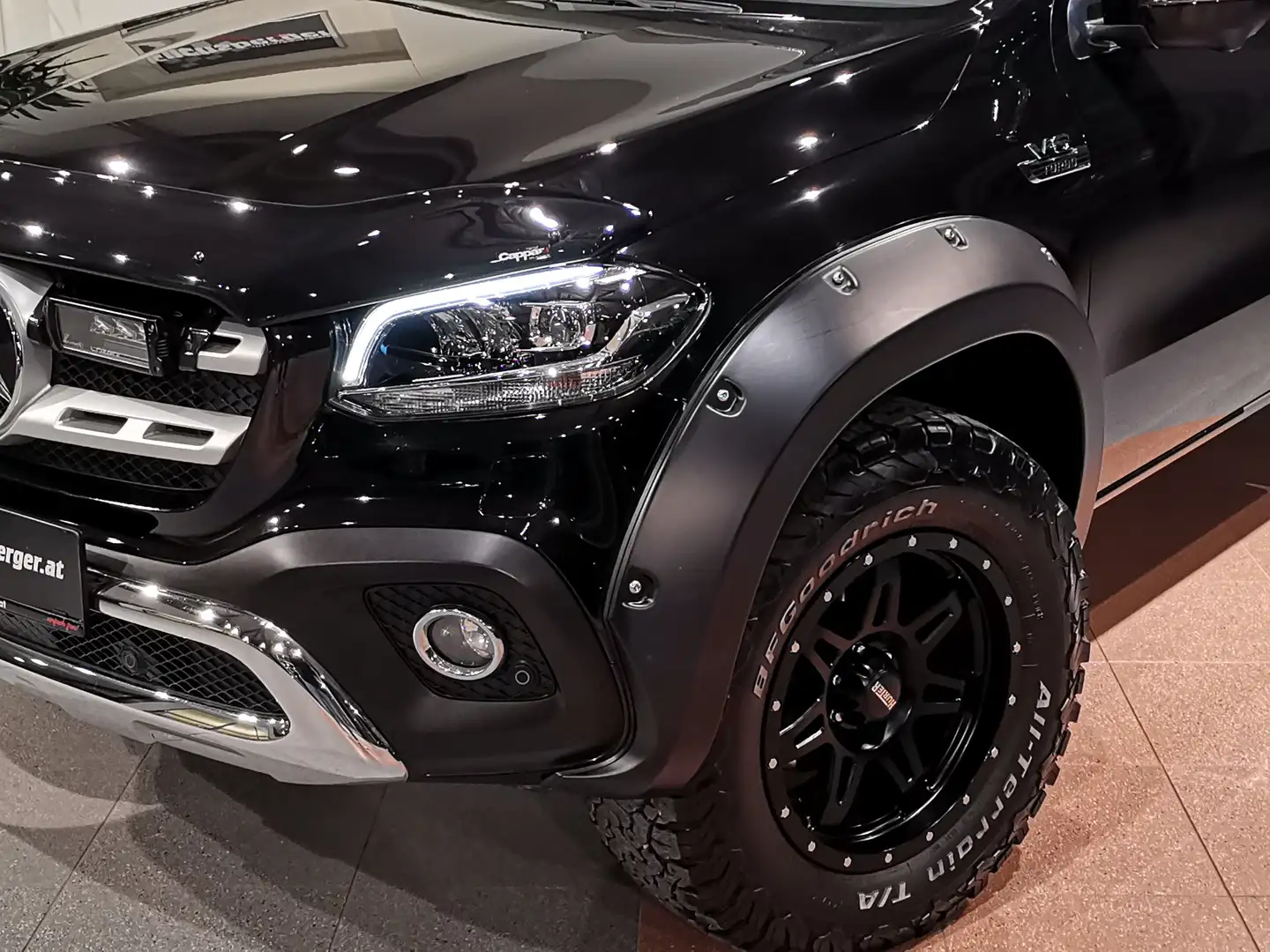 Mercedes-Benz X 350 X 350d Power 4M. Aut."Hurter-Extreme"VOLL*Offroad* Schwarz - 2