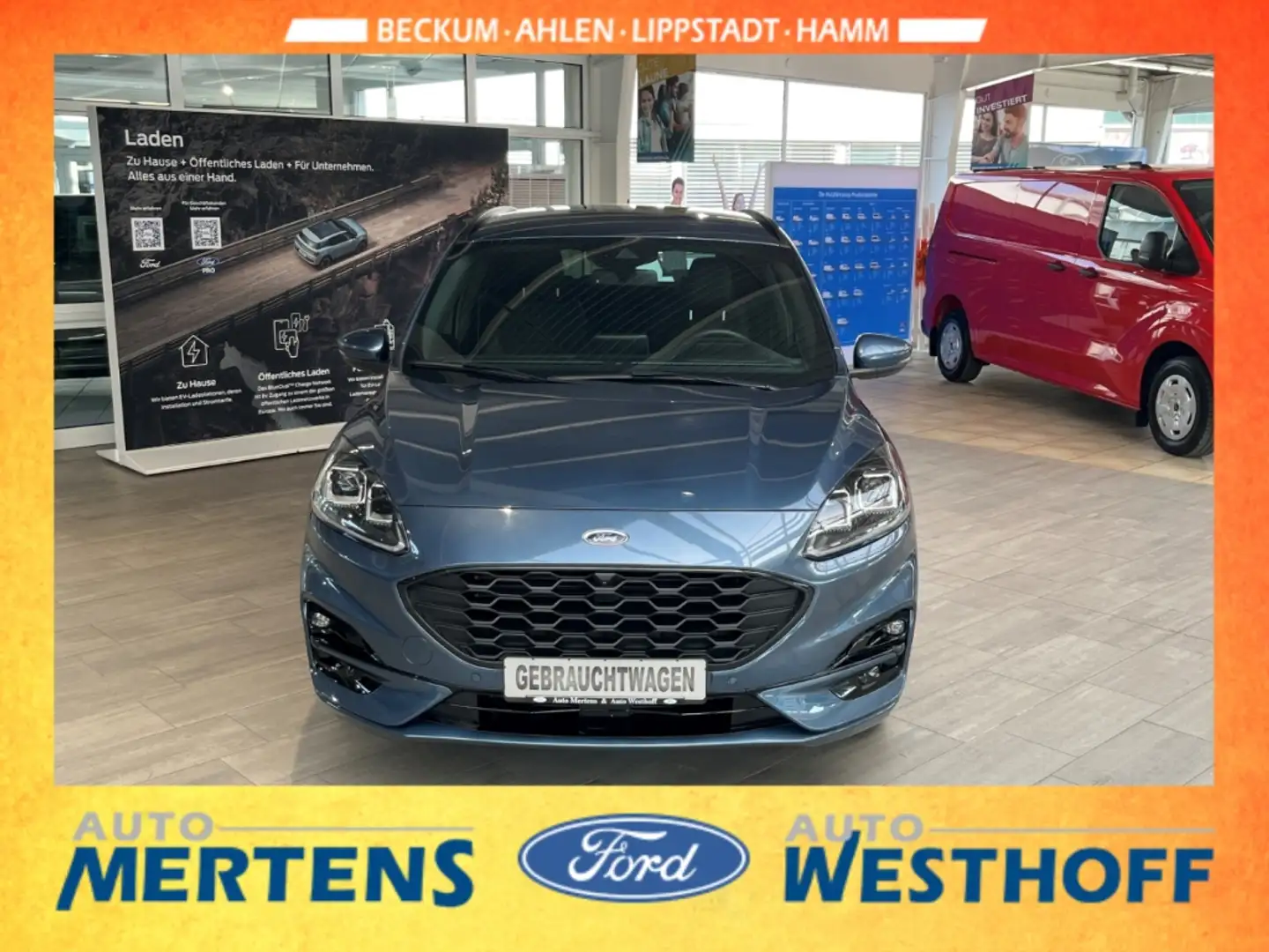 Ford Kuga ST-Line X 1.5 LED + ACC + Head-up Bleu - 2
