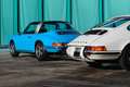 Porsche 911 2.2 T targa 1971 - italiana - matching Blu/Azzurro - thumbnail 7