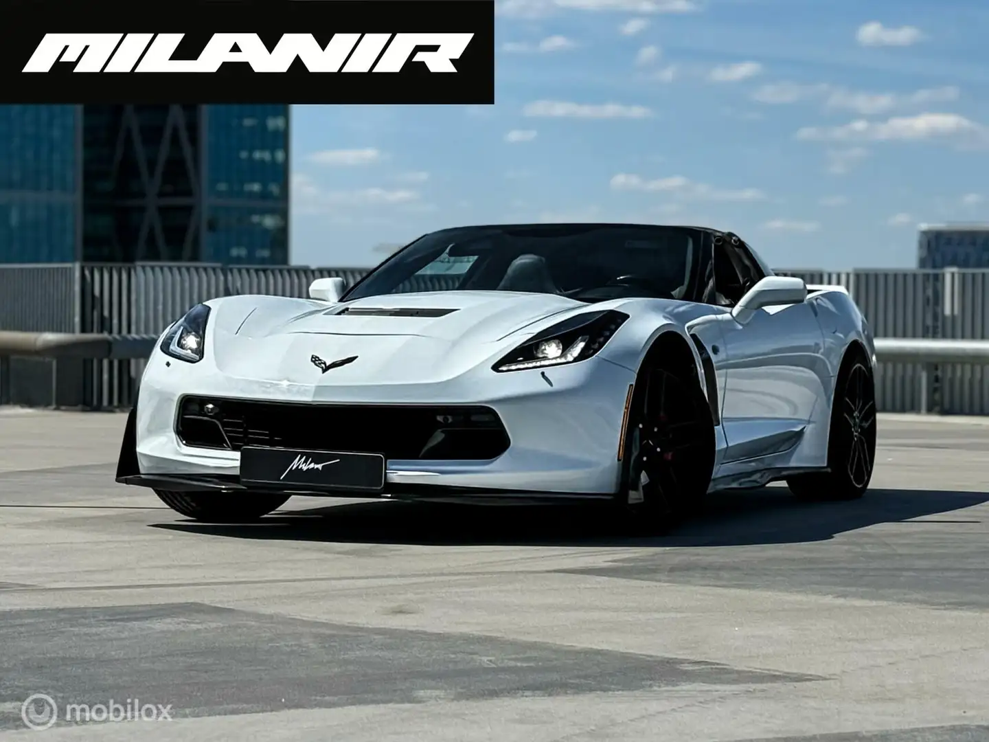Chevrolet Corvette USA 6.2 3LT Stingray |HUD|Carbon|Memory Bílá - 1
