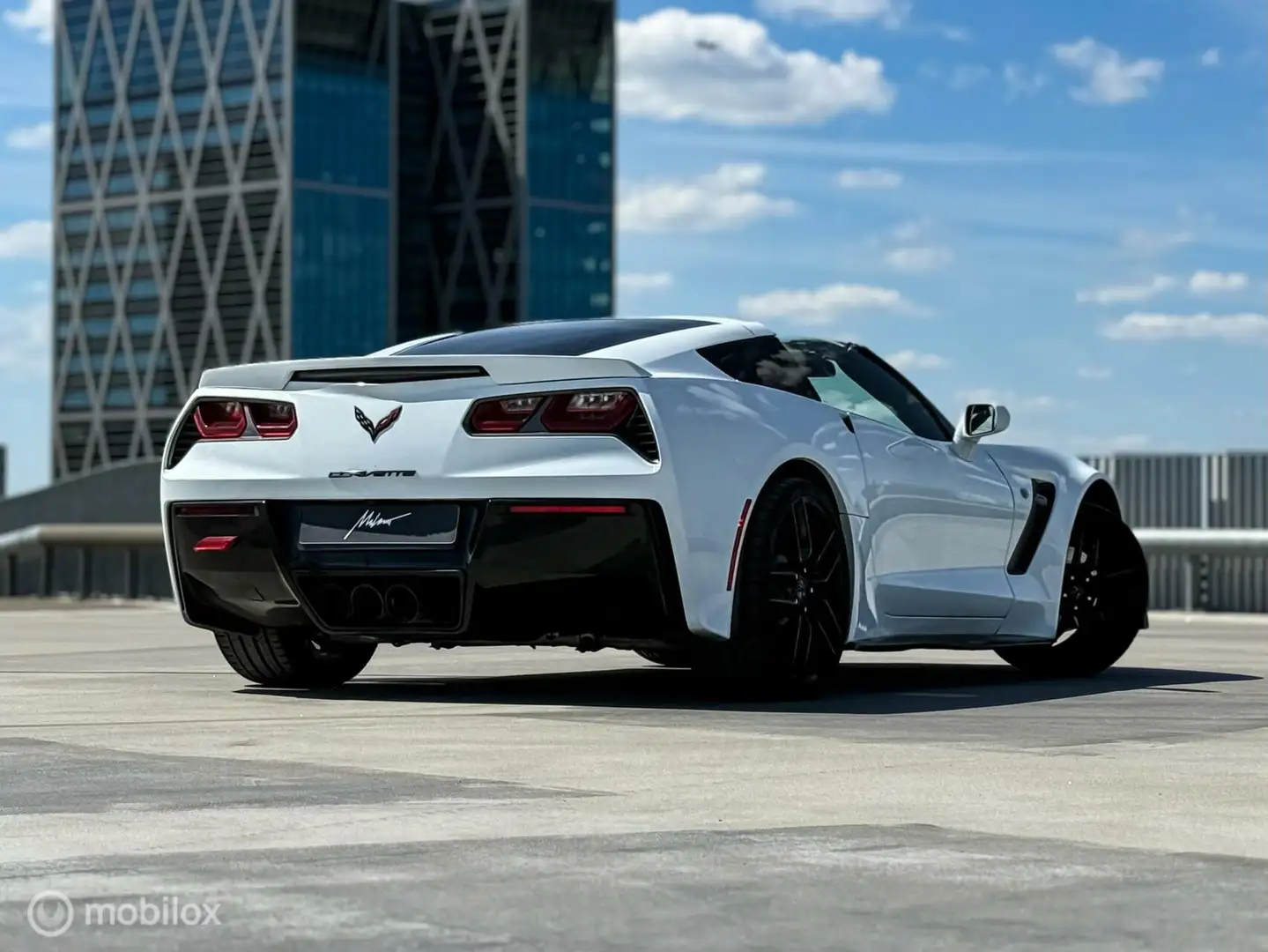 Chevrolet Corvette USA 6.2 3LT Stingray |HUD|Carbon|Memory Bílá - 2