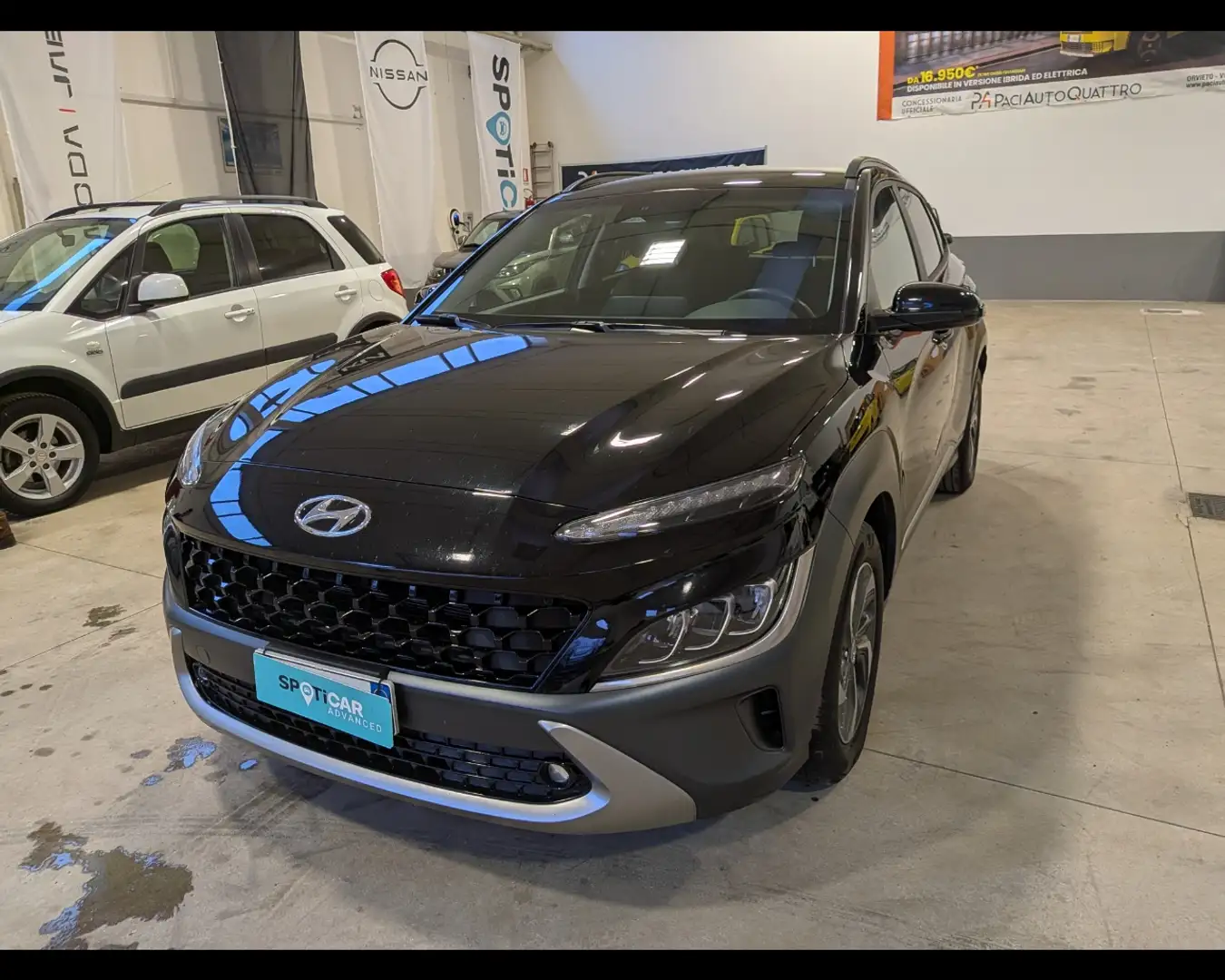 Hyundai KONA 1.6 GDi HEV XLine Safety Pack Noir - 1