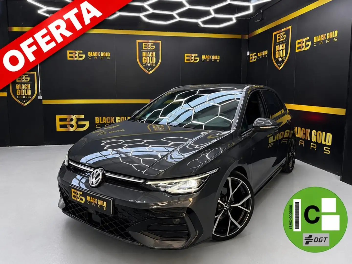Volkswagen Golf 2.0TDI R-Line DSG 110kW Gris - 1