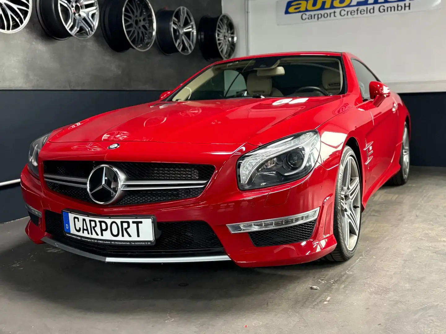 Mercedes-Benz SL 63 AMG BANG/OLUFSEN/KAMERA/SCHUTZFOLIE Rot - 2