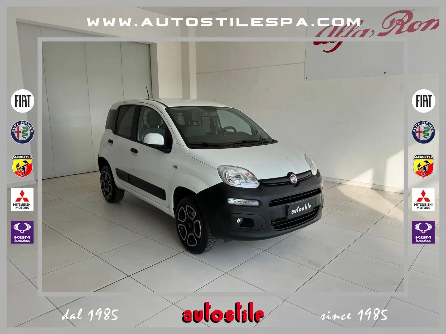 Fiat Panda 0.9 TwinAir Turbo S&S 4x4 Pop Van 2 posti Blanc - 1