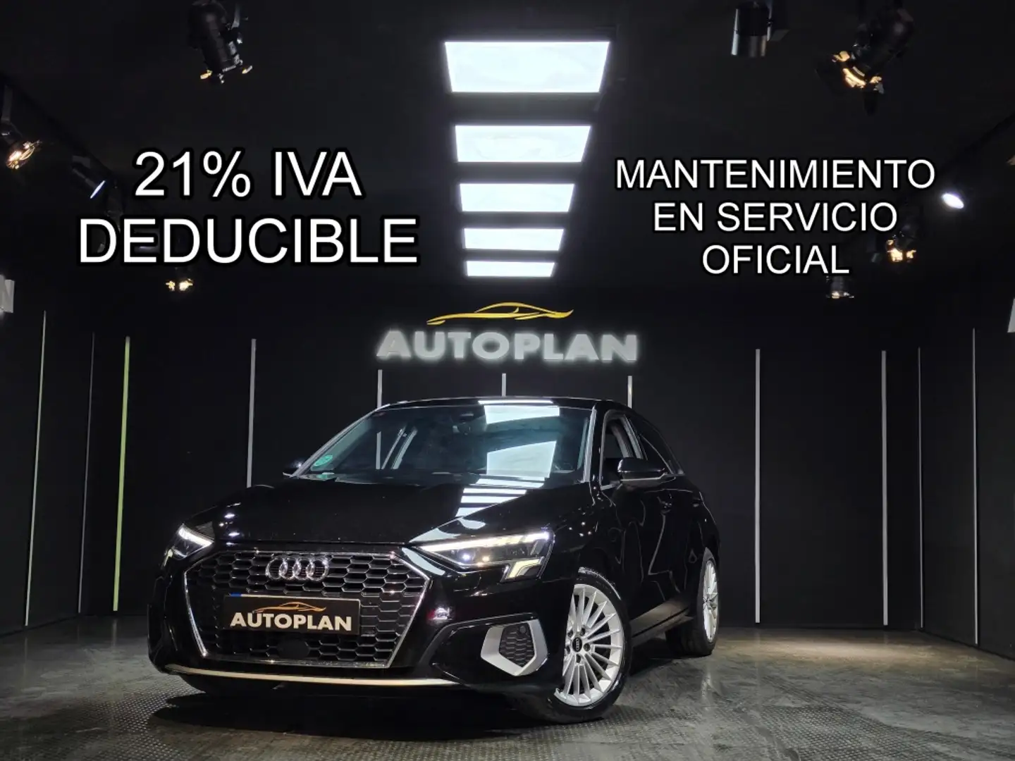 Audi A3 Sportback 30TDI Advanced Schwarz - 1