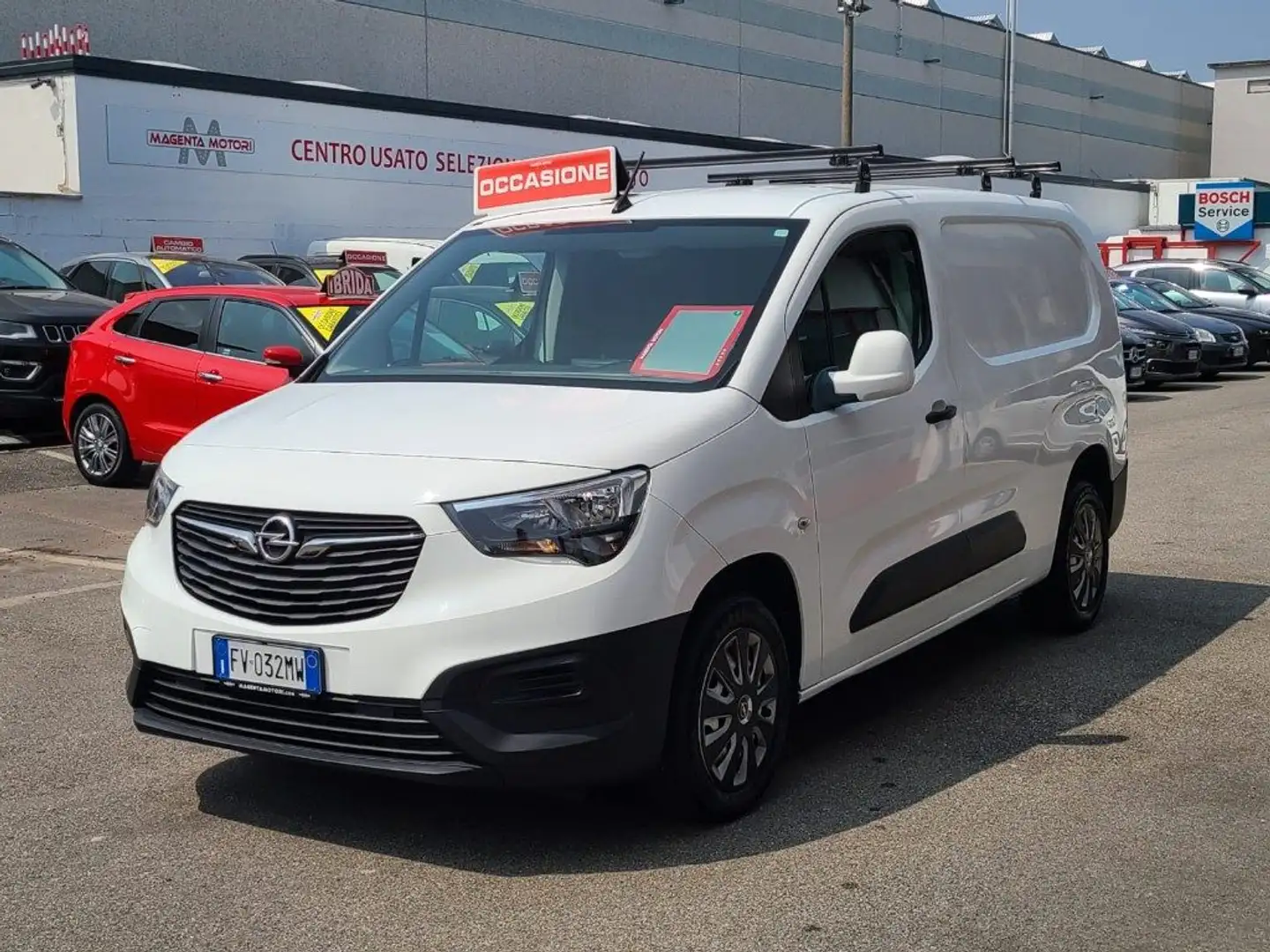 Opel Combo Cargo XL 1.6 Diesel 100cv Plungo 950kg Edition Bianco - 2