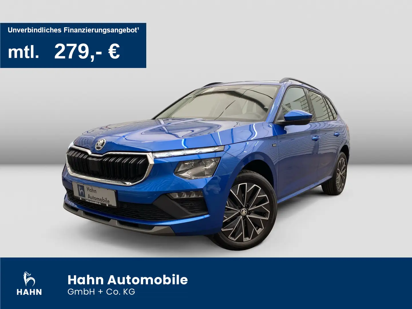Skoda Kamiq 1.5TSI DSG Selection Navi LED CAM Einparkh Blau - 1