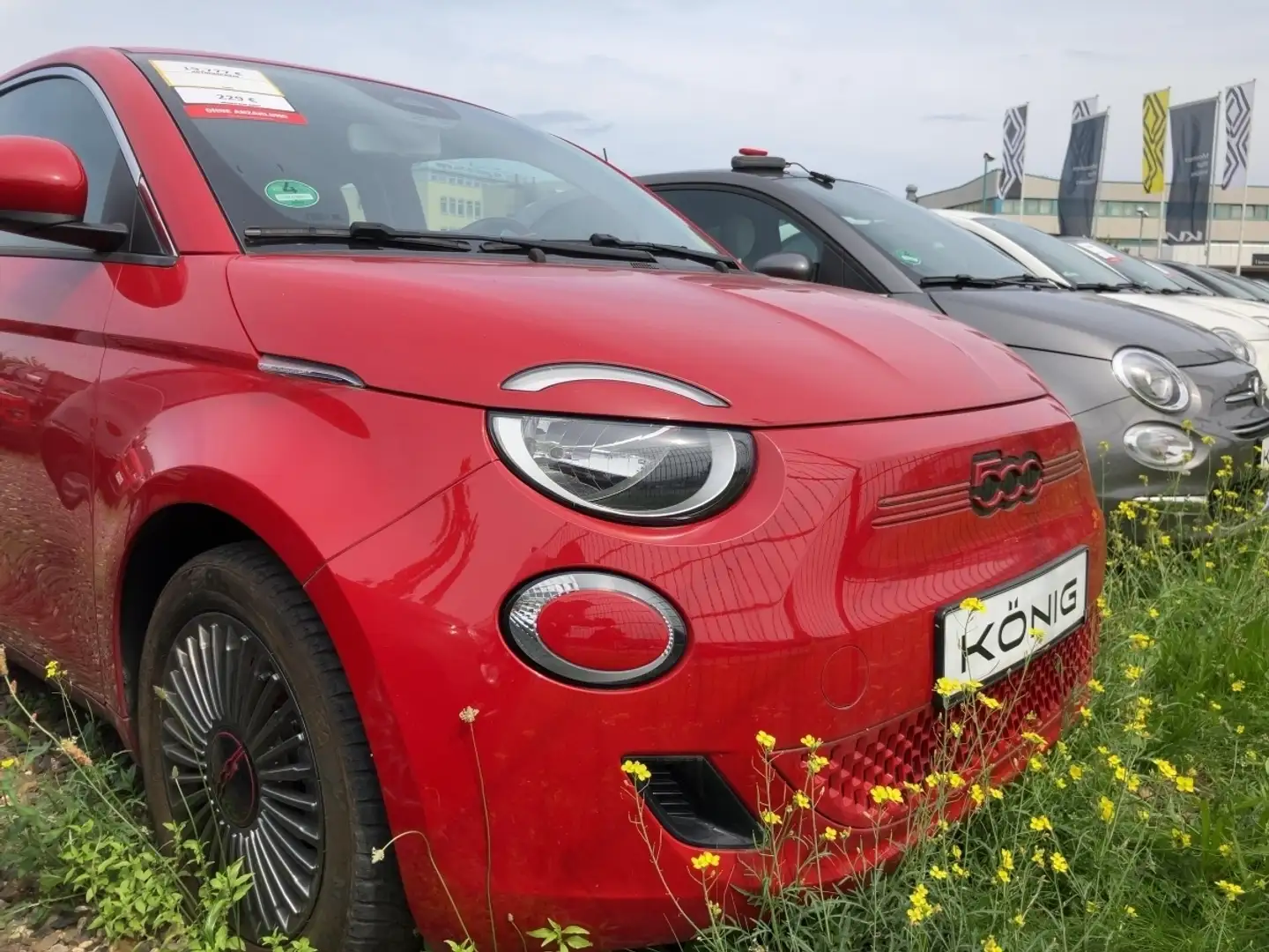 Fiat 500e *LIMITED EDITION RED* *NAV*KLIMAA.*SHZ Rot - 2