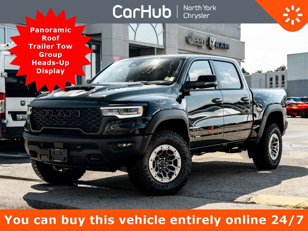 2026 RAM 1500 RHO 4x4 Crew Cab 5'7 Box Panoroof Trailer Tow Grou