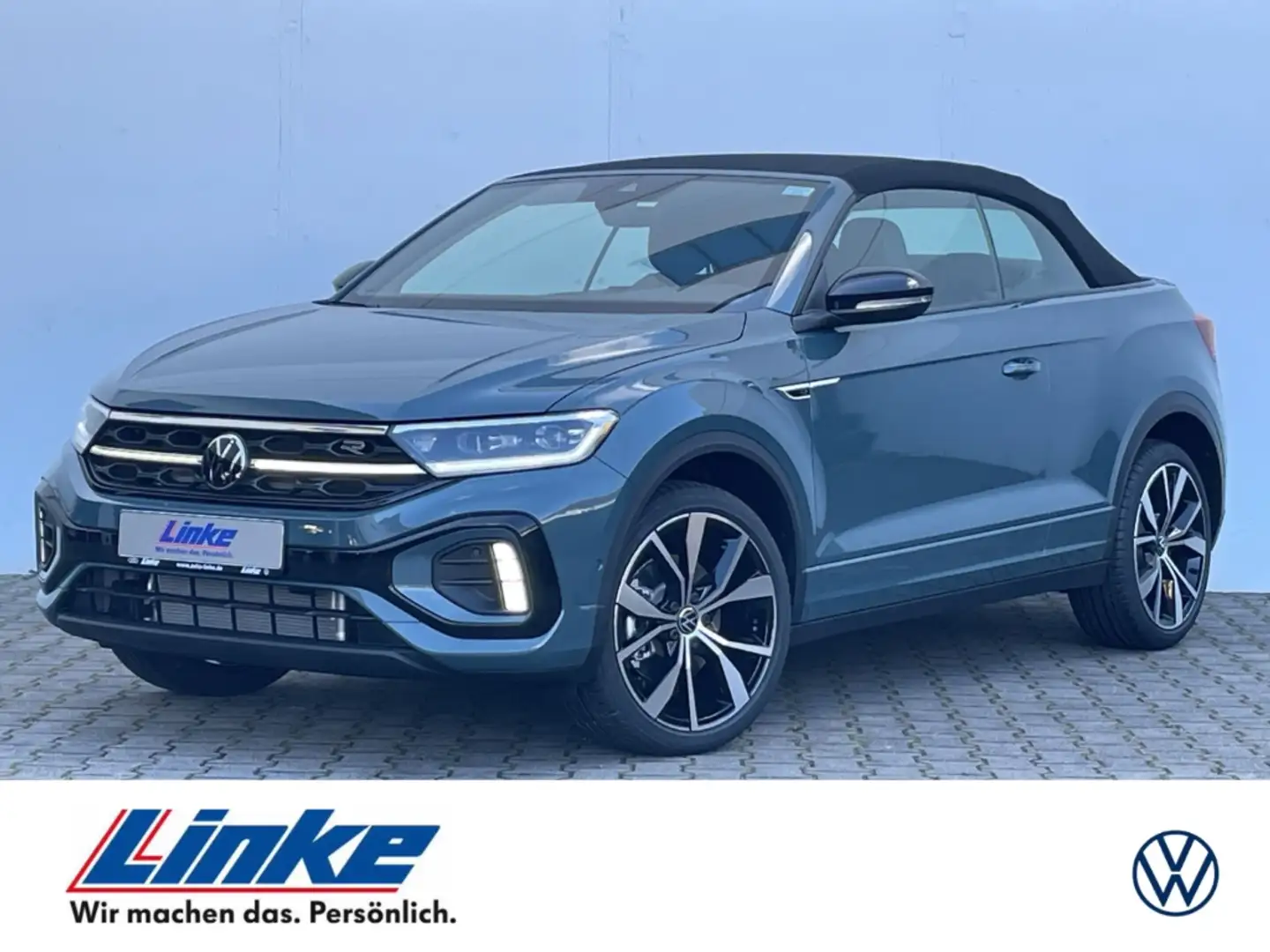 Volkswagen T-Roc Cabriolet R-Line 1.5 TSI DSG AHK/Kamera/Navi/ACC/A Blau - 1