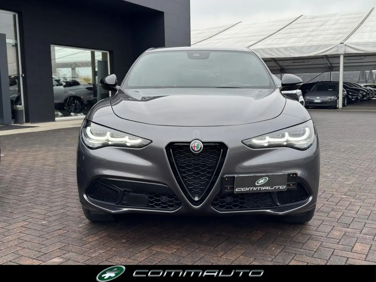 Alfa Romeo Stelvio 2.2 Turbodiesel 210 CV AT8 Q4 Veloce Grigio - 2