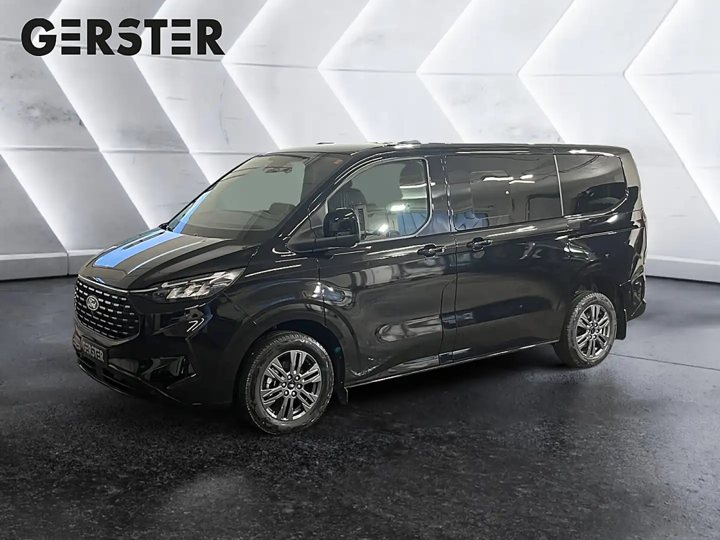 Ford Tourneo Custom Bus 2,0 EcoBlue 320 L1H1 AWD Titanium Aut. Schwarz - 1