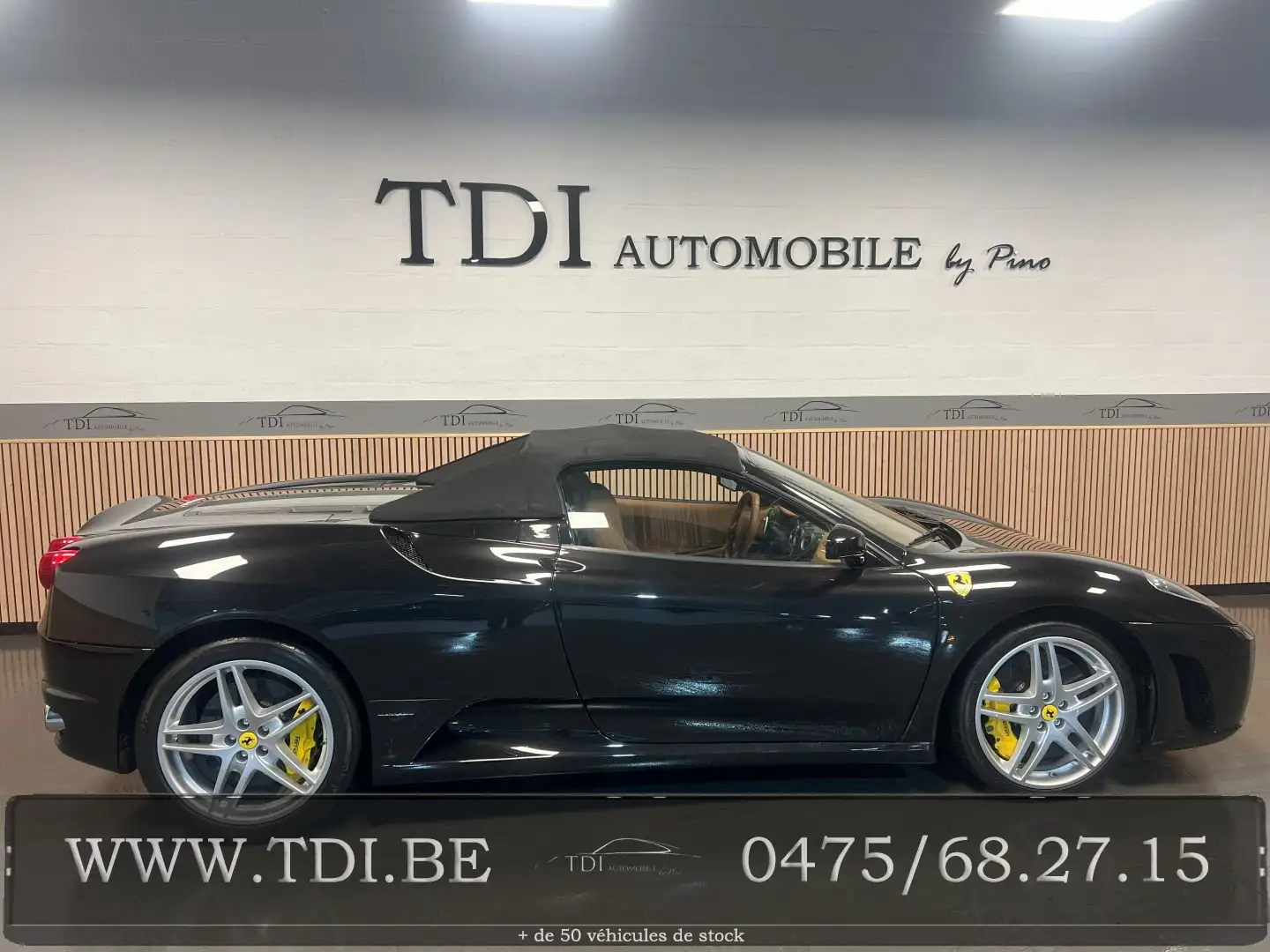 Ferrari F430 *2009*F 430 Spider 4.3i V8 32v F1*Belge*Etat Neuf* Zwart - 2