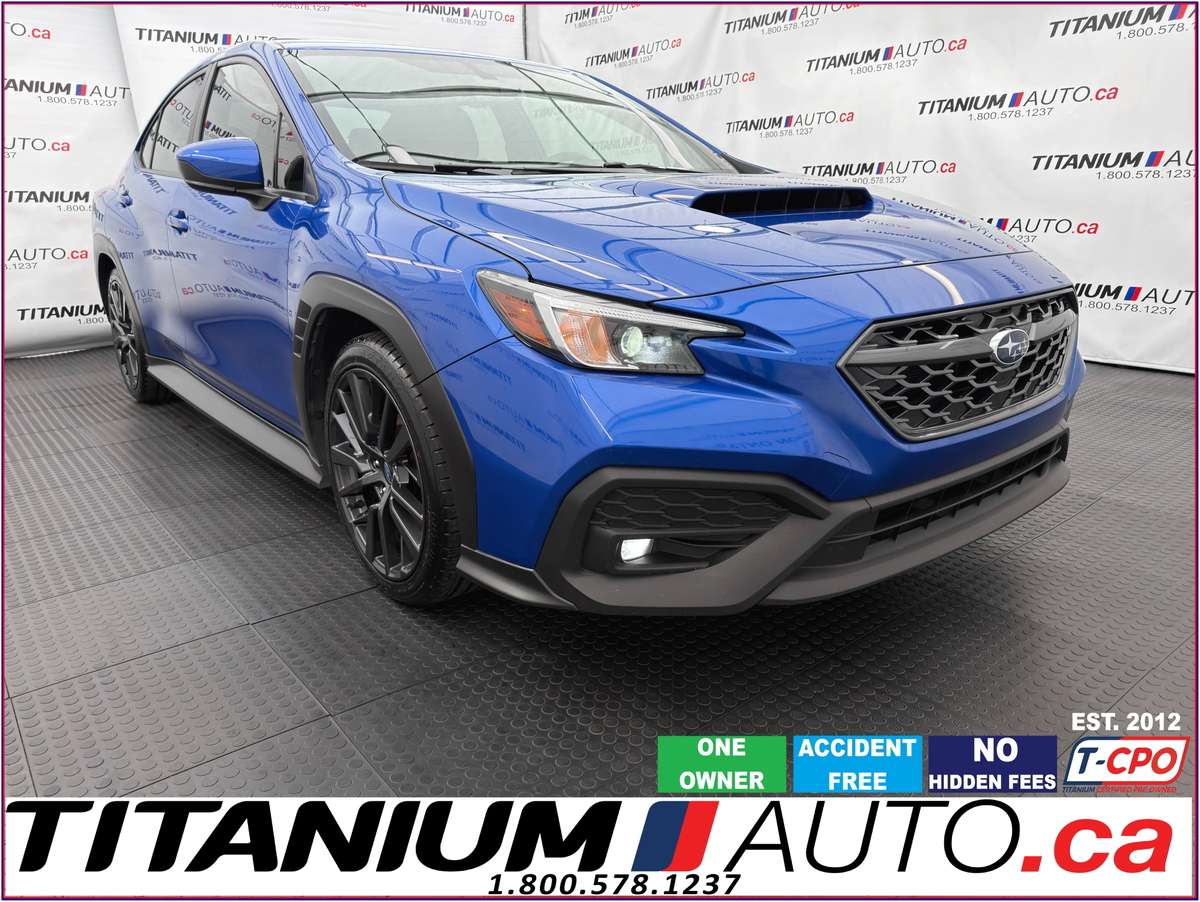 2022 Subaru WRX Sport Manual AWD-Sunroof-H/K Sound-11.6 Screen-Bl