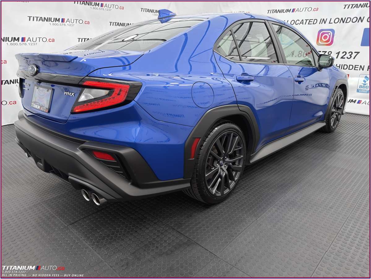 2022 Subaru WRX Sport Manual AWD-Sunroof-H/K Sound-11.6 Screen-Bl — снимка 1