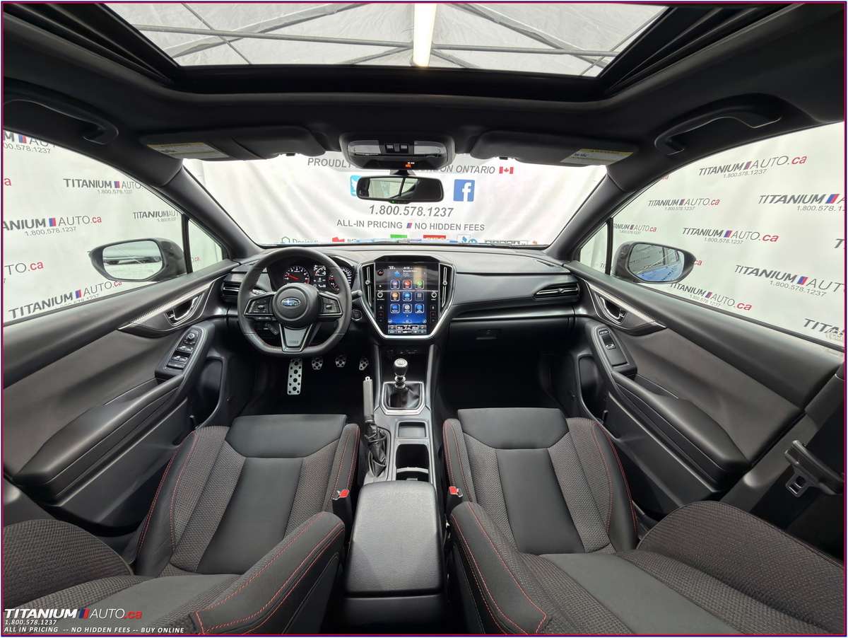 2022 Subaru WRX Sport Manual AWD-Sunroof-H/K Sound-11.6 Screen-Bl — снимка 1
