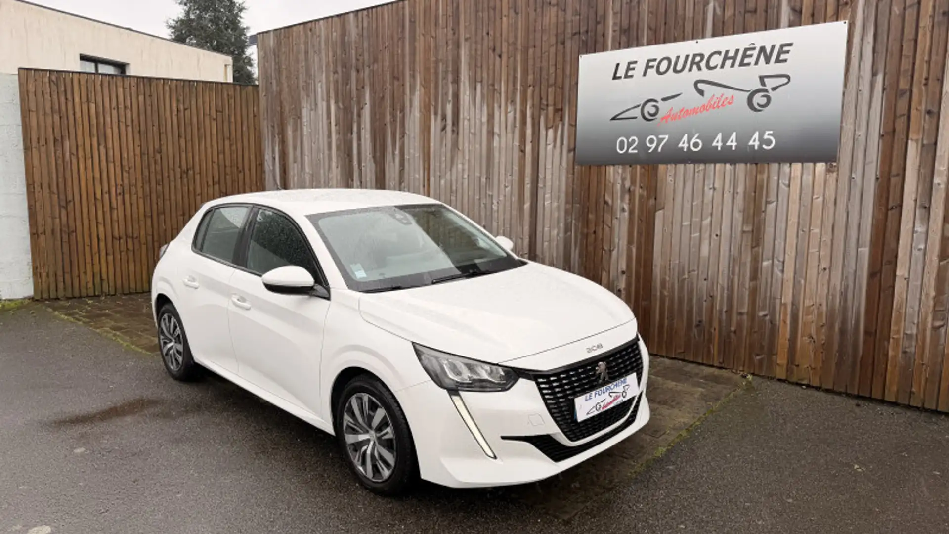 Peugeot 208 1.5 BLUEHDI 100CH S\u0026S ACTIVE BUSINESS Blanc - 1