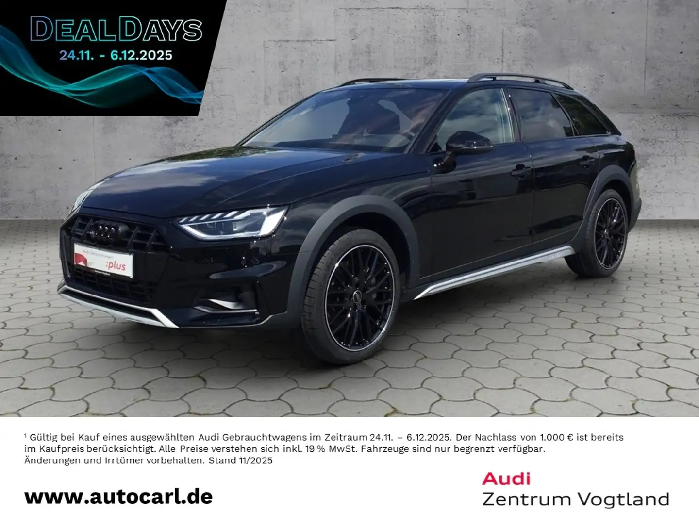 Audi A4 allroad 45TFSI qua S tron/Matrix/Pano/AHK/B&O/HUD/Leder K Schwarz - 1