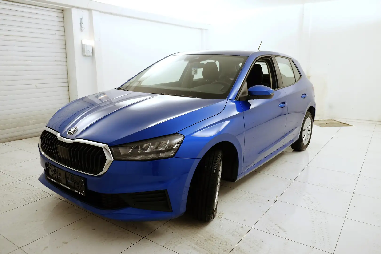 Skoda Fabia Fabia 1.0i # Airco, tél, cruise + limiteur Blau - 2