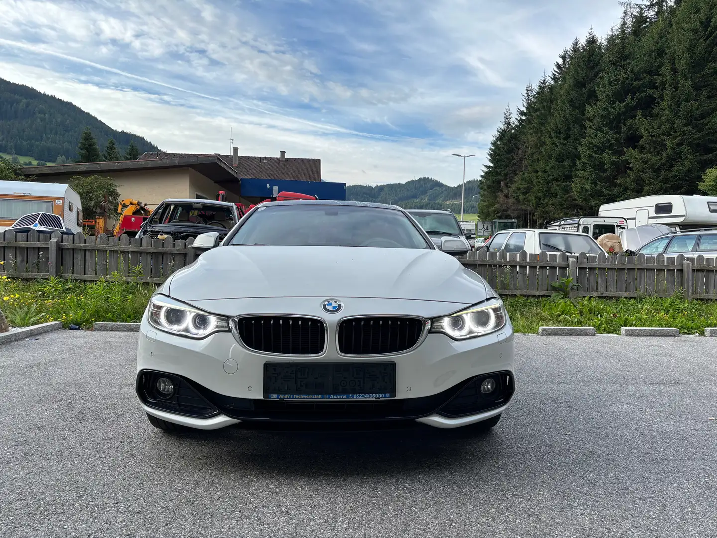 BMW 420 420d xDrive Gran Coupe Aut. Weiß - 2