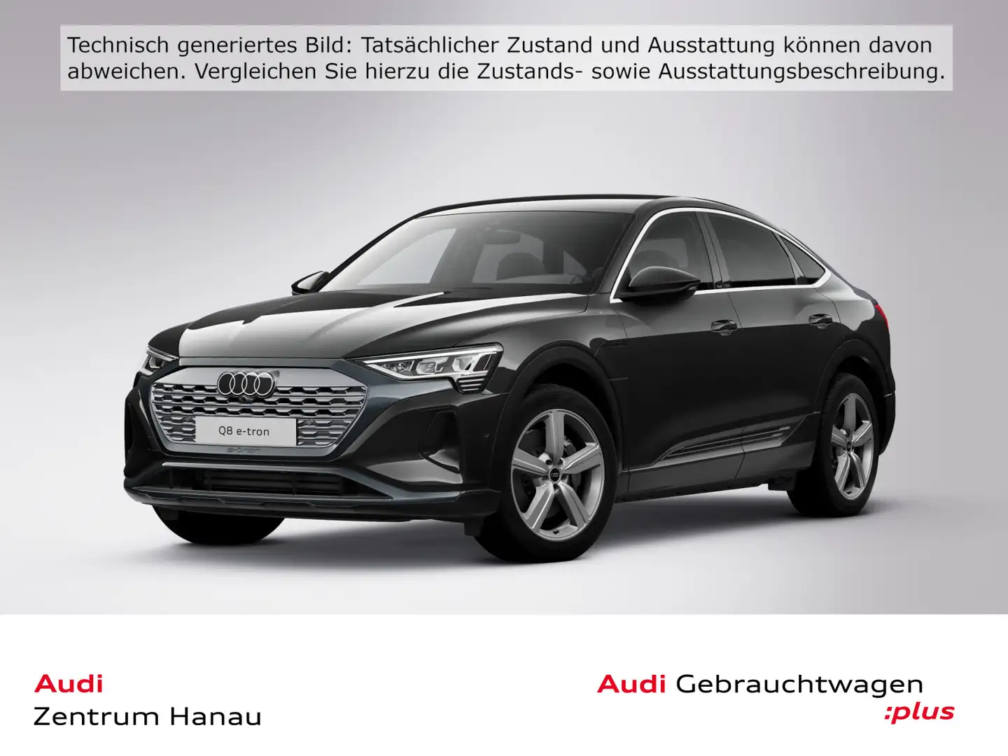 Audi Q8 e-tron Q8 e-tron Sportback 50 QUATTRO ADVANCED *S LINE* Schwarz - 1