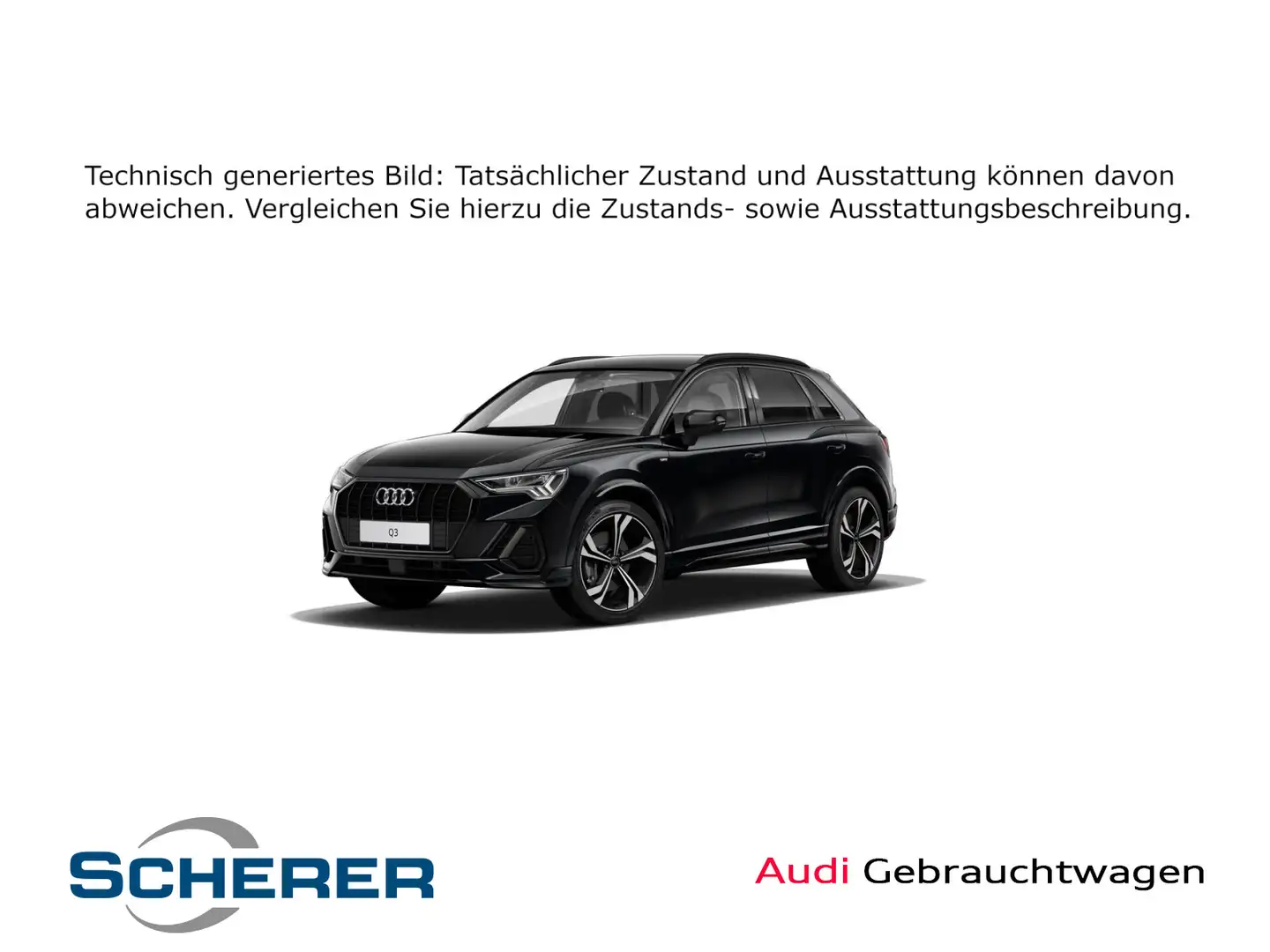 Audi Q3 SUV S line 35 TFSI 110(150) kW(PS) S tronic Schwarz - 1
