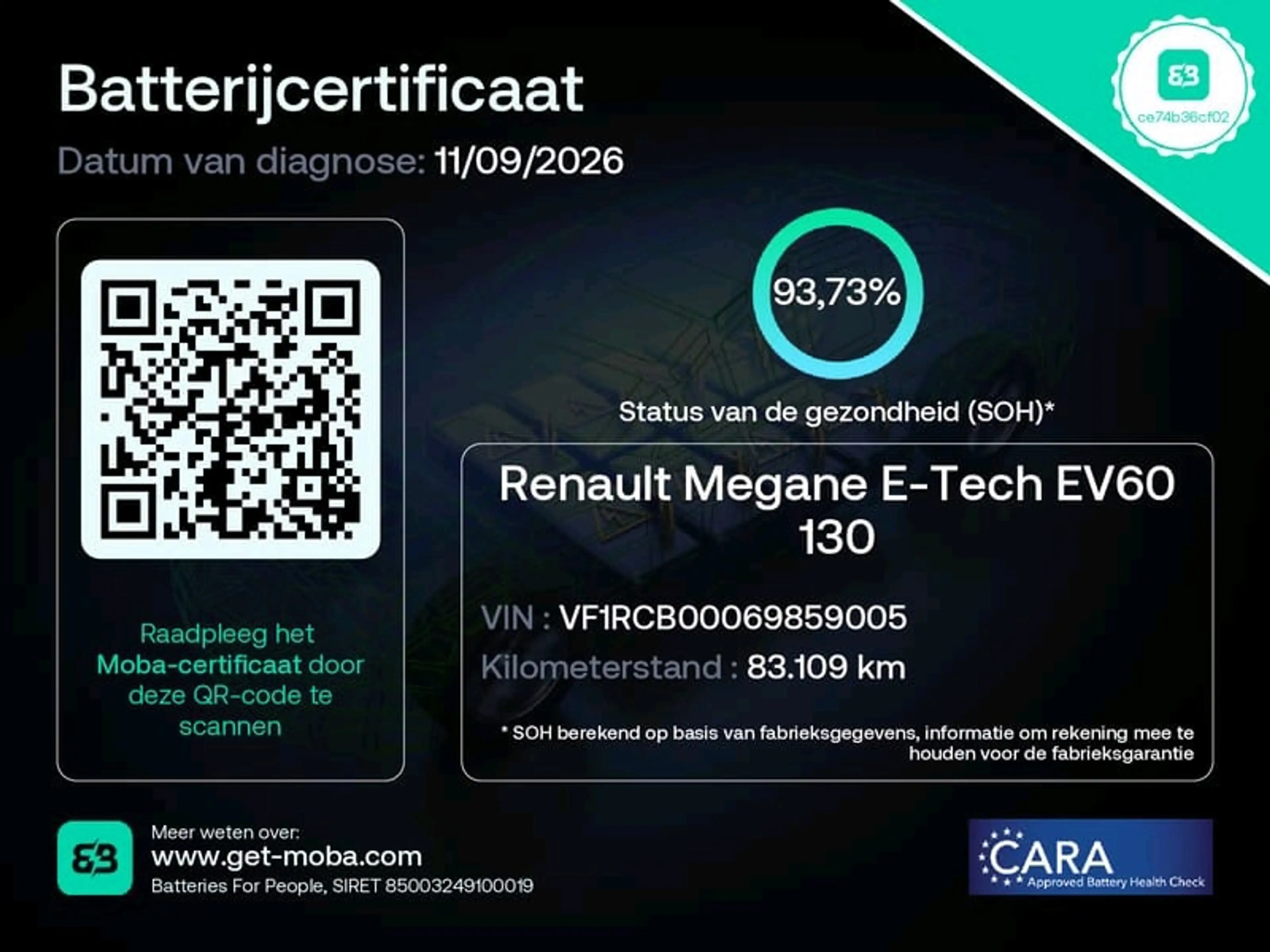 Renault Megane E-Tech EV60 130pk Optimum Charge Evolution ER | SOH 93% | — photo 6