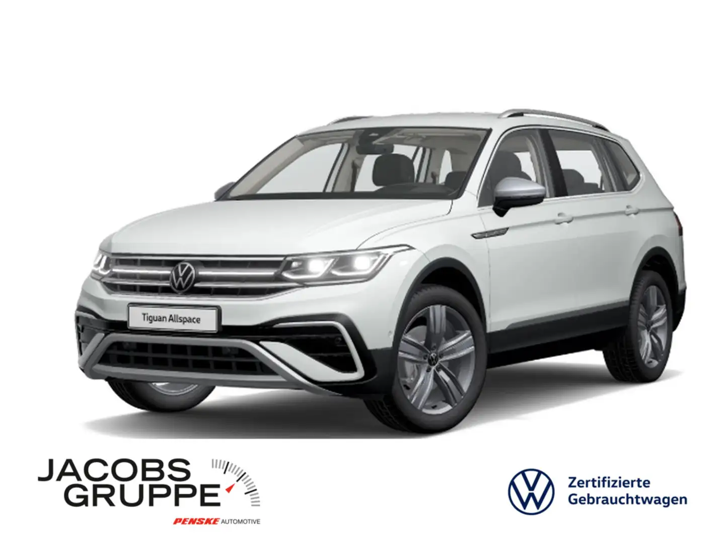 Volkswagen Tiguan Allspace 2.0 TDI DSG 4Motion Navi*7Sitze*HuD*ACC Elegance Bianco - 1