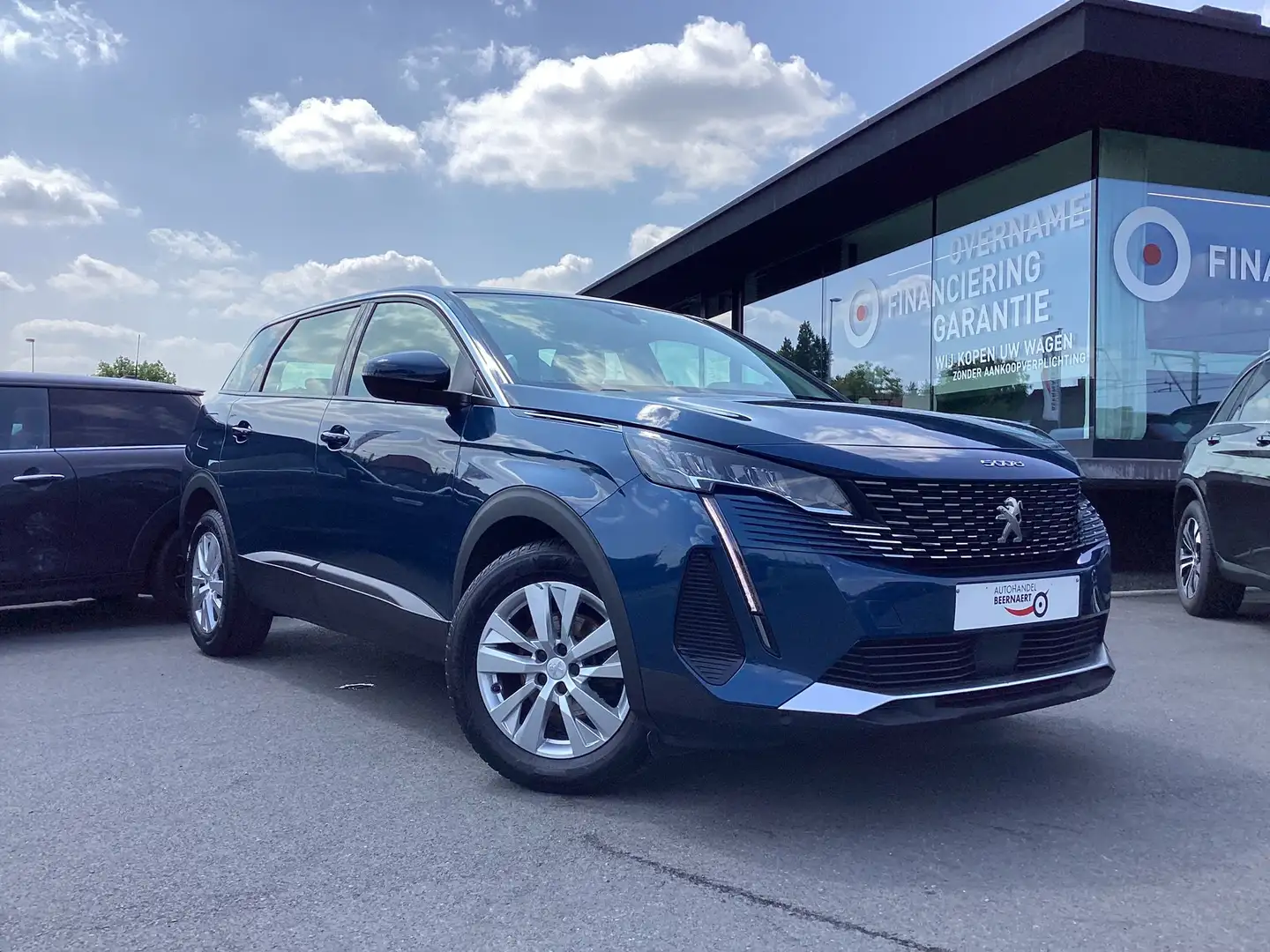 Peugeot 5008 1.5HDi/1steEig/83000km/ 7Zitpl/Cam/Digicockpit/Alu Blauw - 1