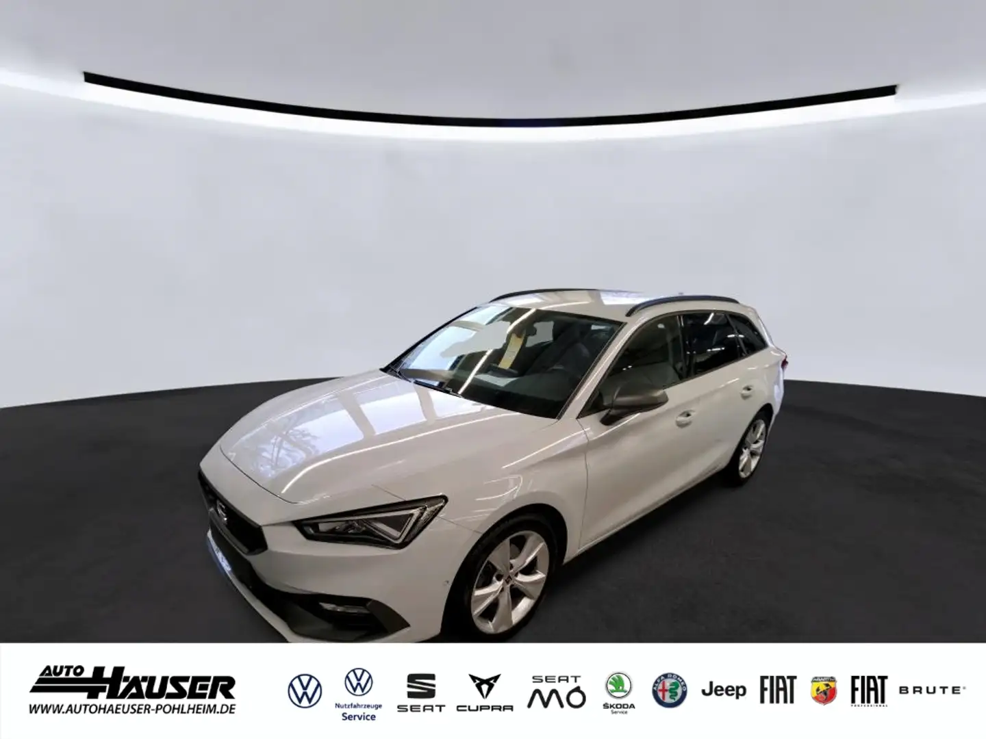 SEAT Leon Sportstourer FR 1.5 eTSI DSG BEATS NAVI KAMERA PAR Weiß - 1