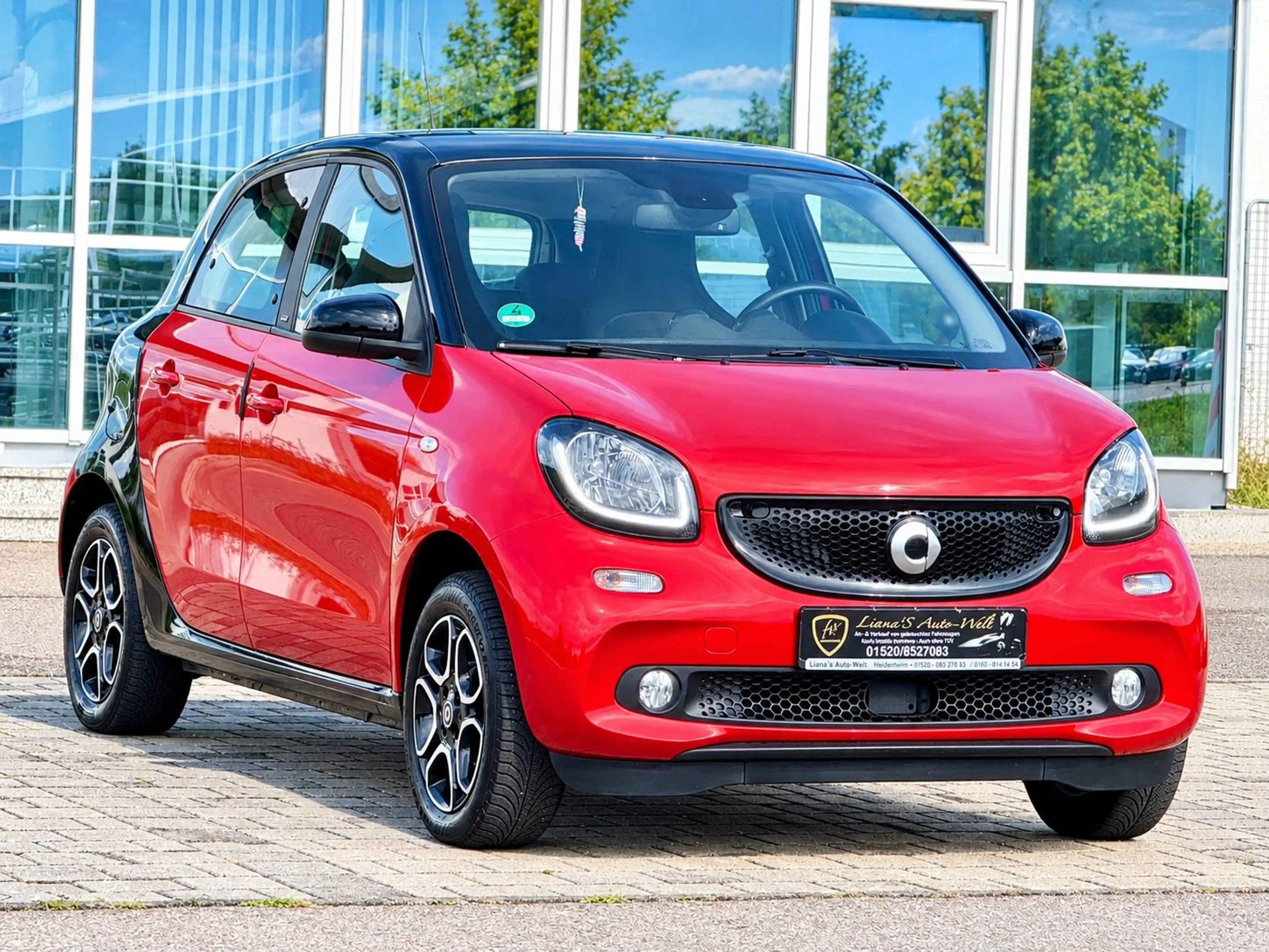 smart forFour Smart ForFour Prime Klima Vollleder Navi Kamera