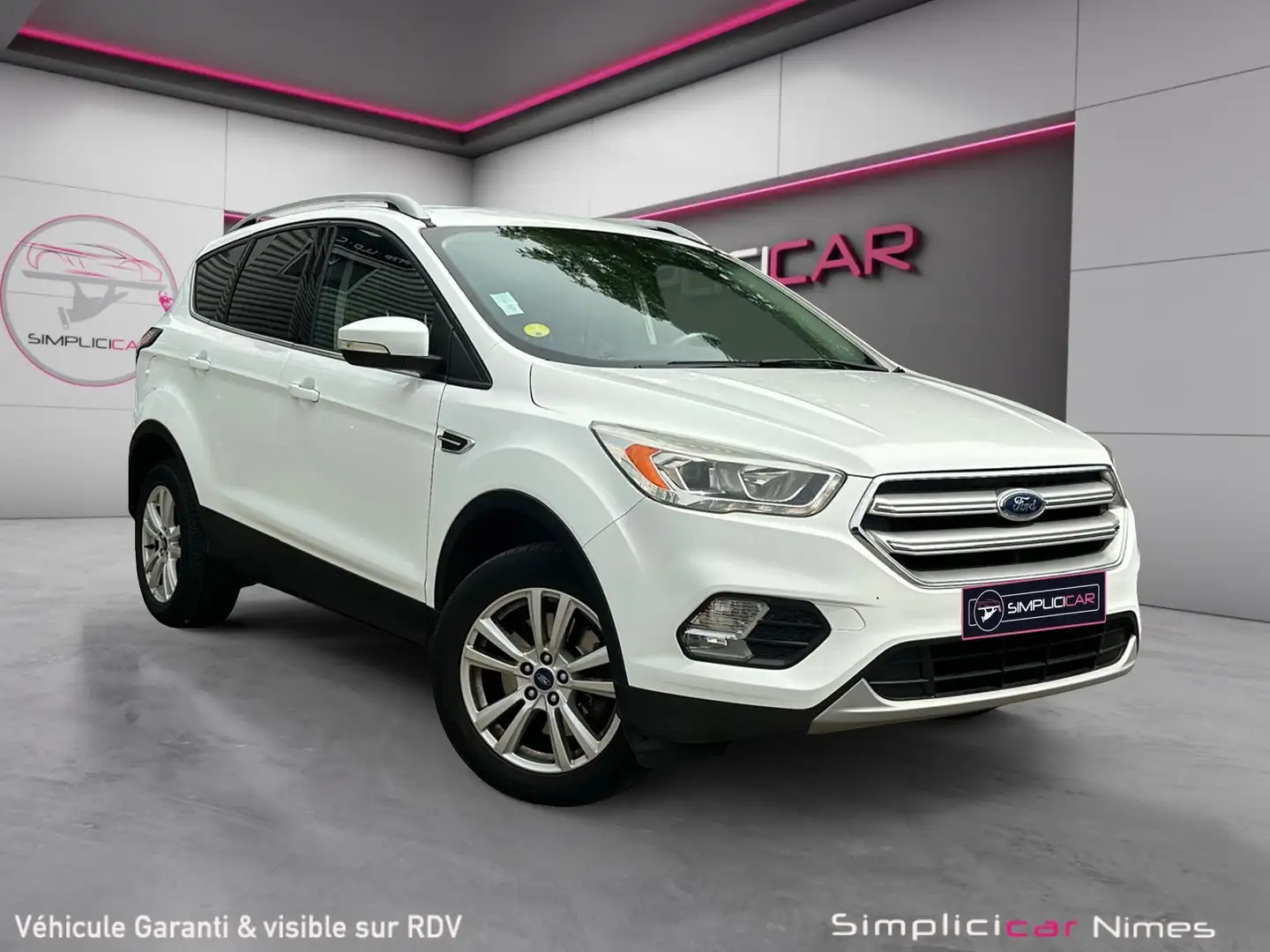 Ford Kuga Kuga 1.5 TDCi 120 S\u0026amp;S 4x2 BVM6 Titanium Blanc - 1