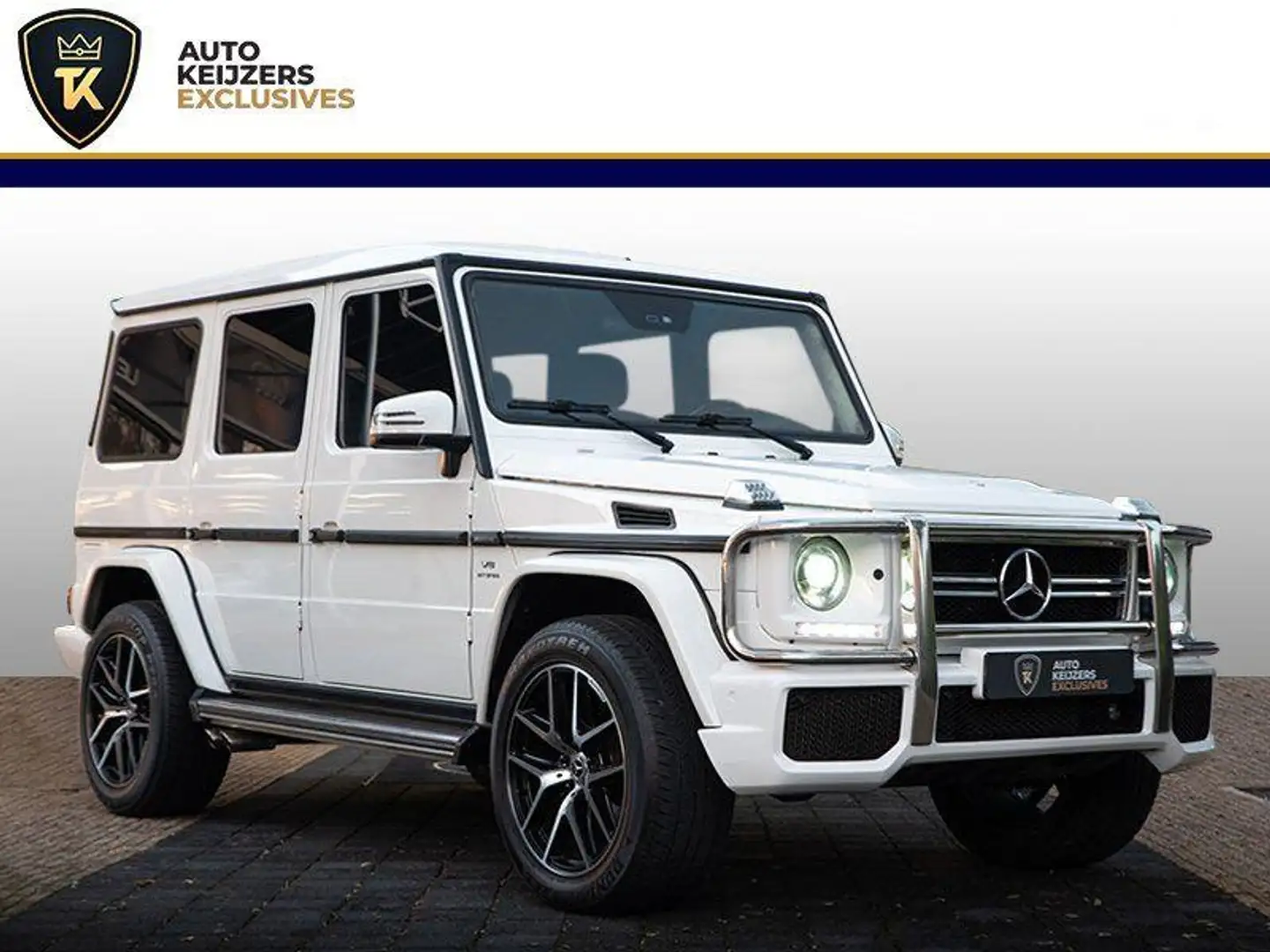 Mercedes-Benz G G63 Uitvoering Open Dak Leer Cruise G63 Uitvoering Bianco - 1