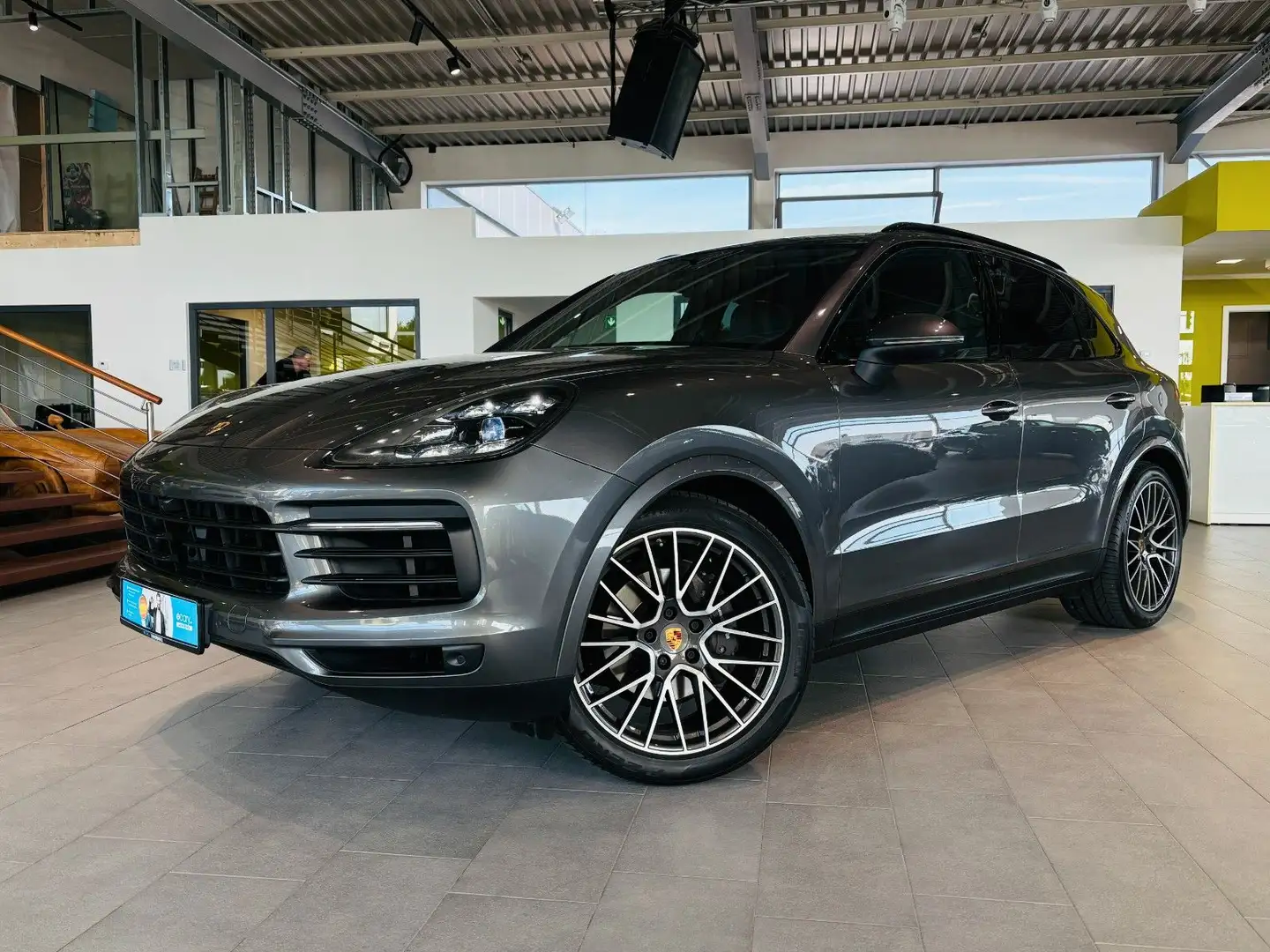 Porsche Cayenne SBL*StandHZ*Sitzbel.*Pano*AHK* Grau - 1